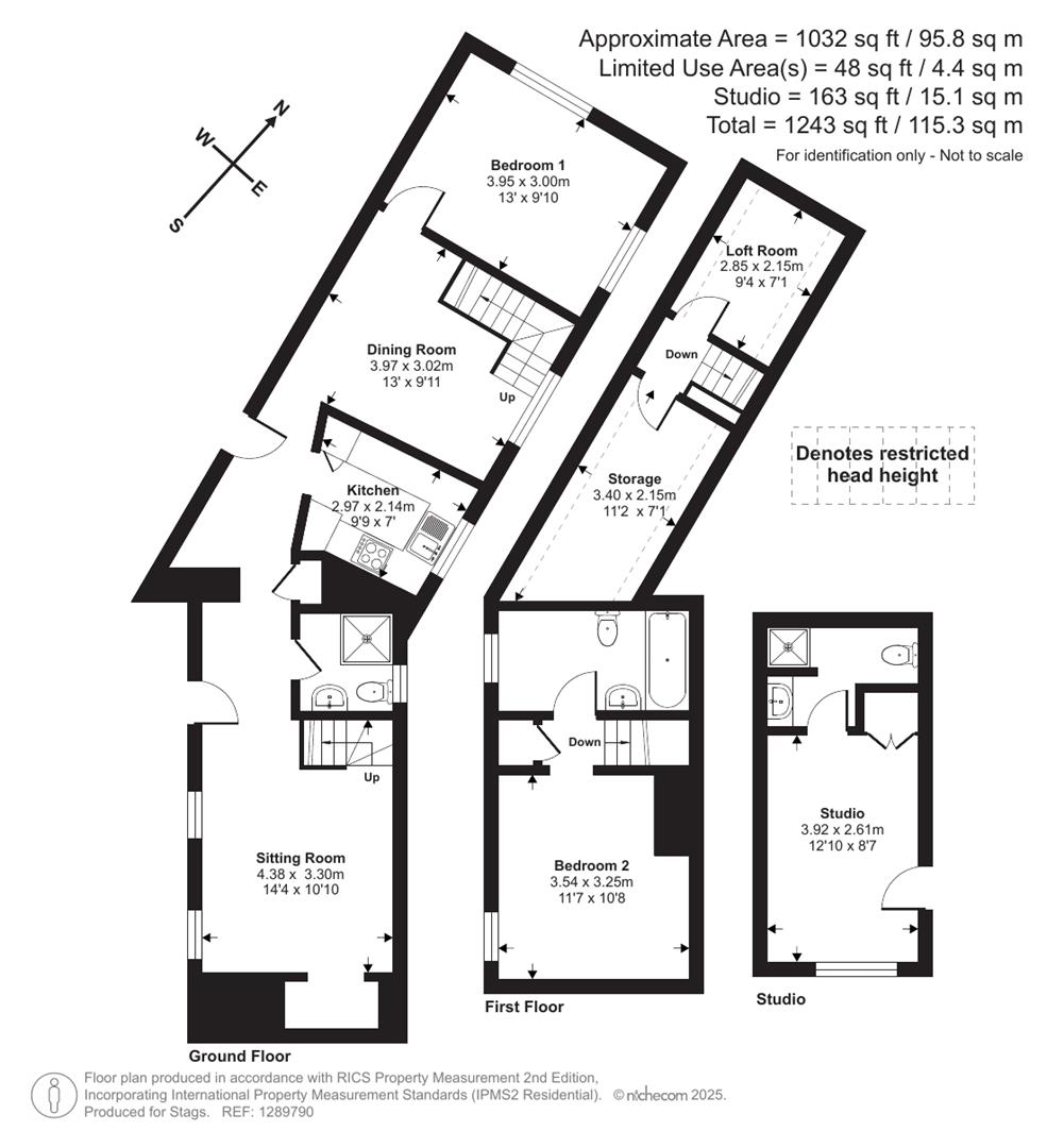 Leverlake Cottage, Leverlake Road, Bude floorplan