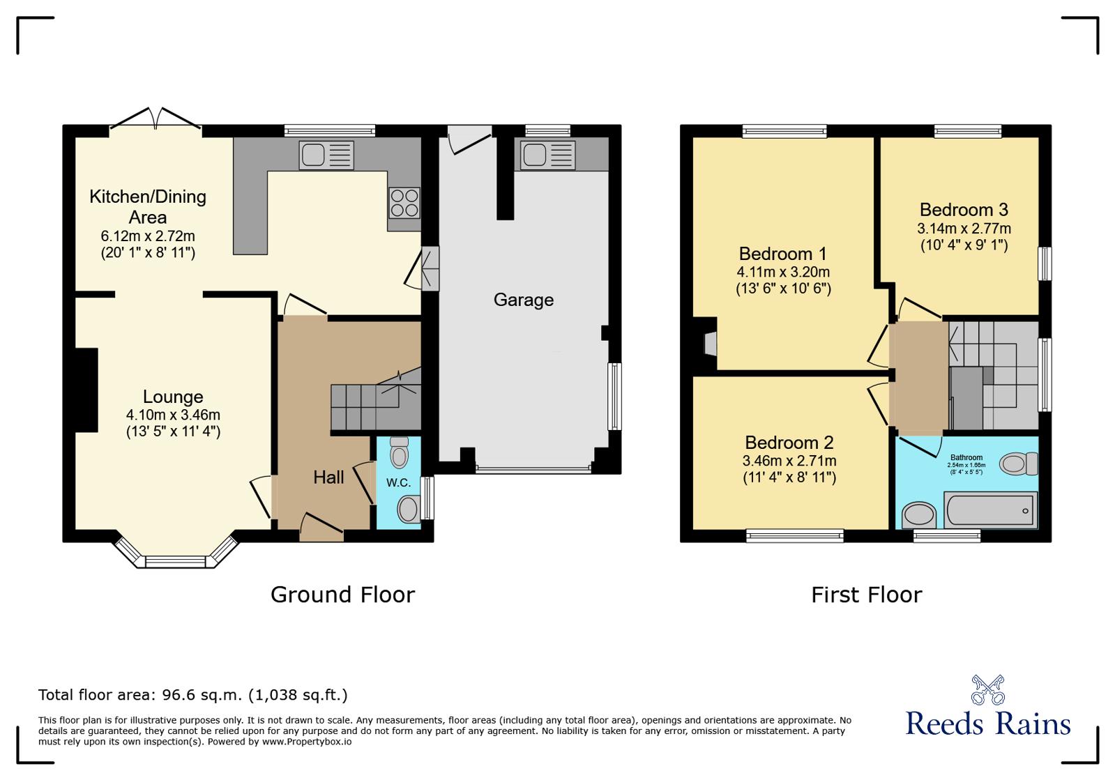136, Gravel Lane, Cheshire floorplan
