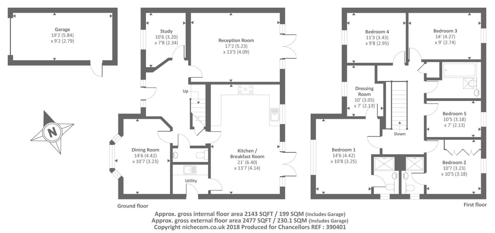 5 Bedrooms Detached house to rent in West End, Woking GU24