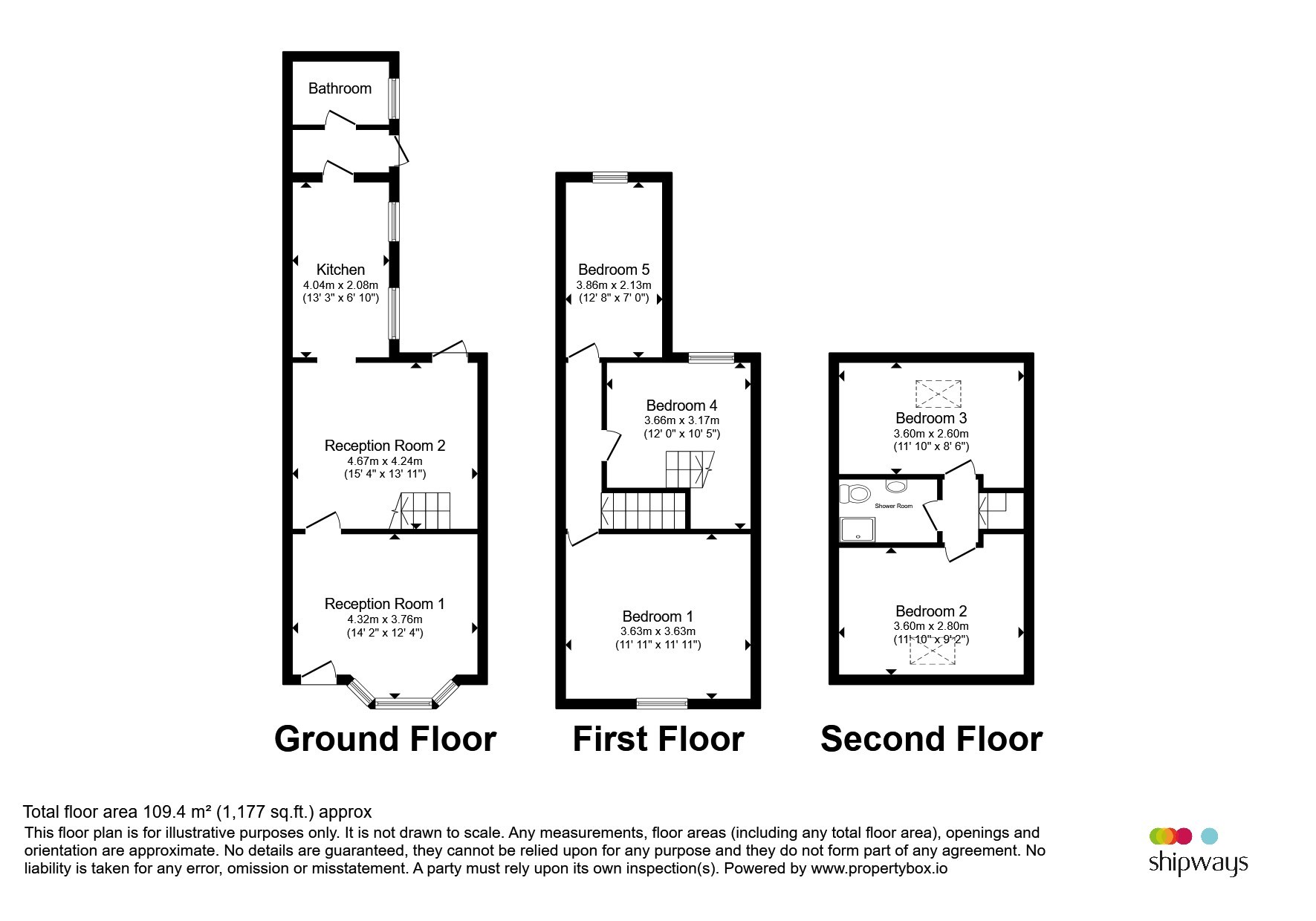 37, School Lane, Birmingham floorplan
