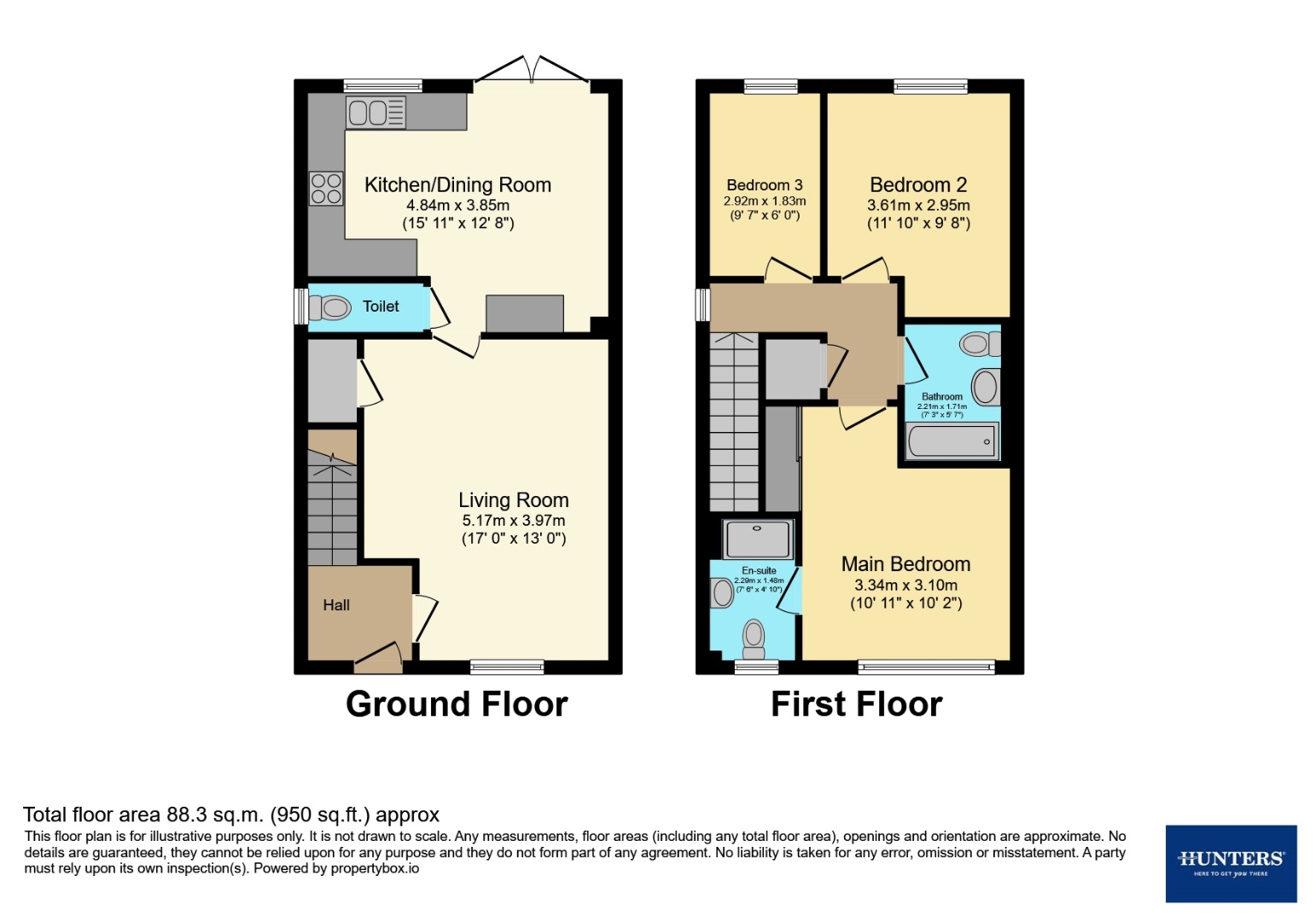 12, Poplar Road, Lichfield floorplan