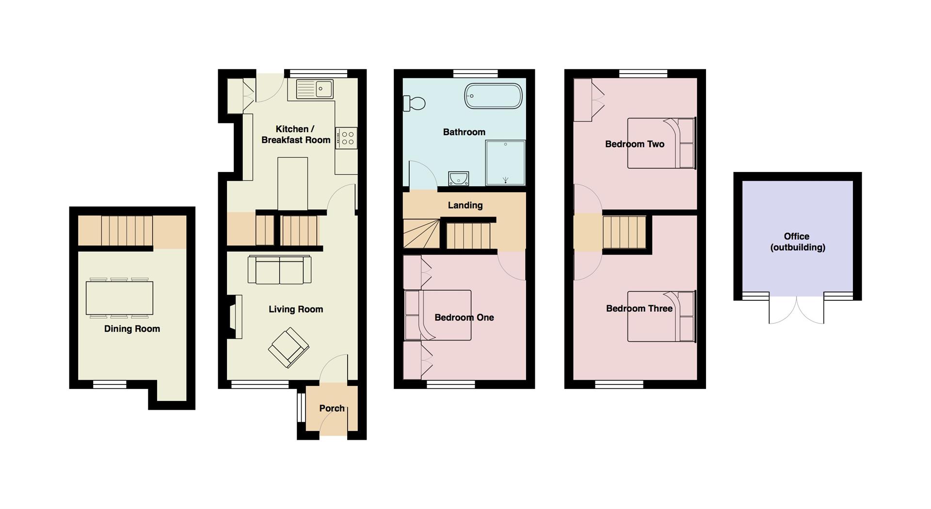 3 Bedrooms Terraced house for sale in Windermere Road, Lancaster LA1