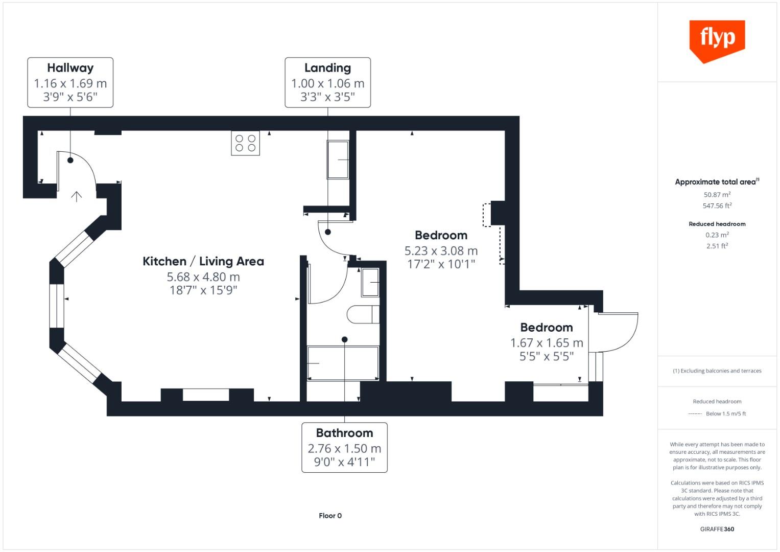 Flat B, 30, Mildenhall Road, London floorplan