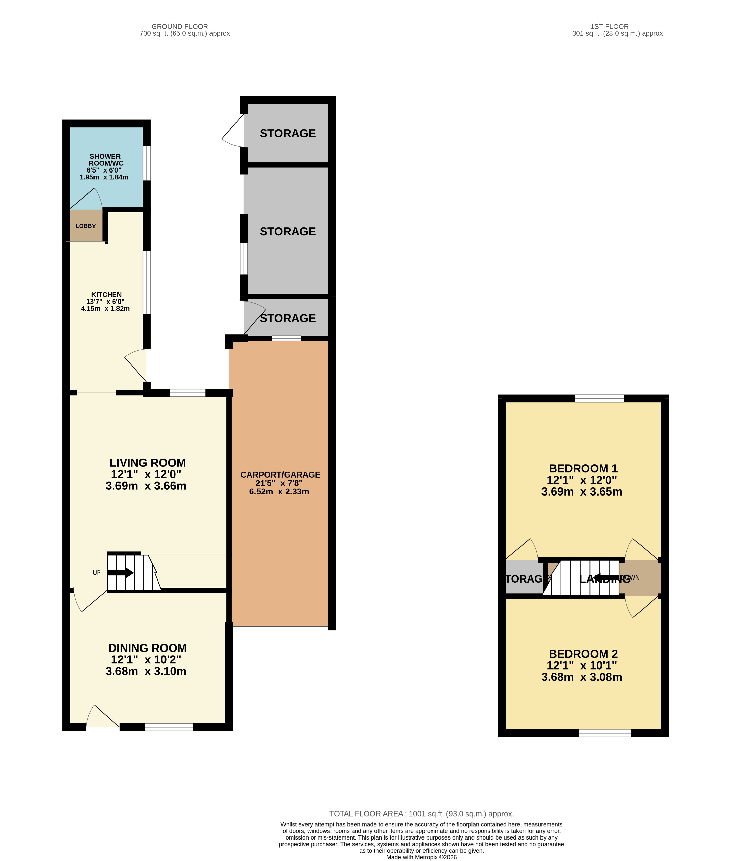 22, High Street, Ripley floorplan
