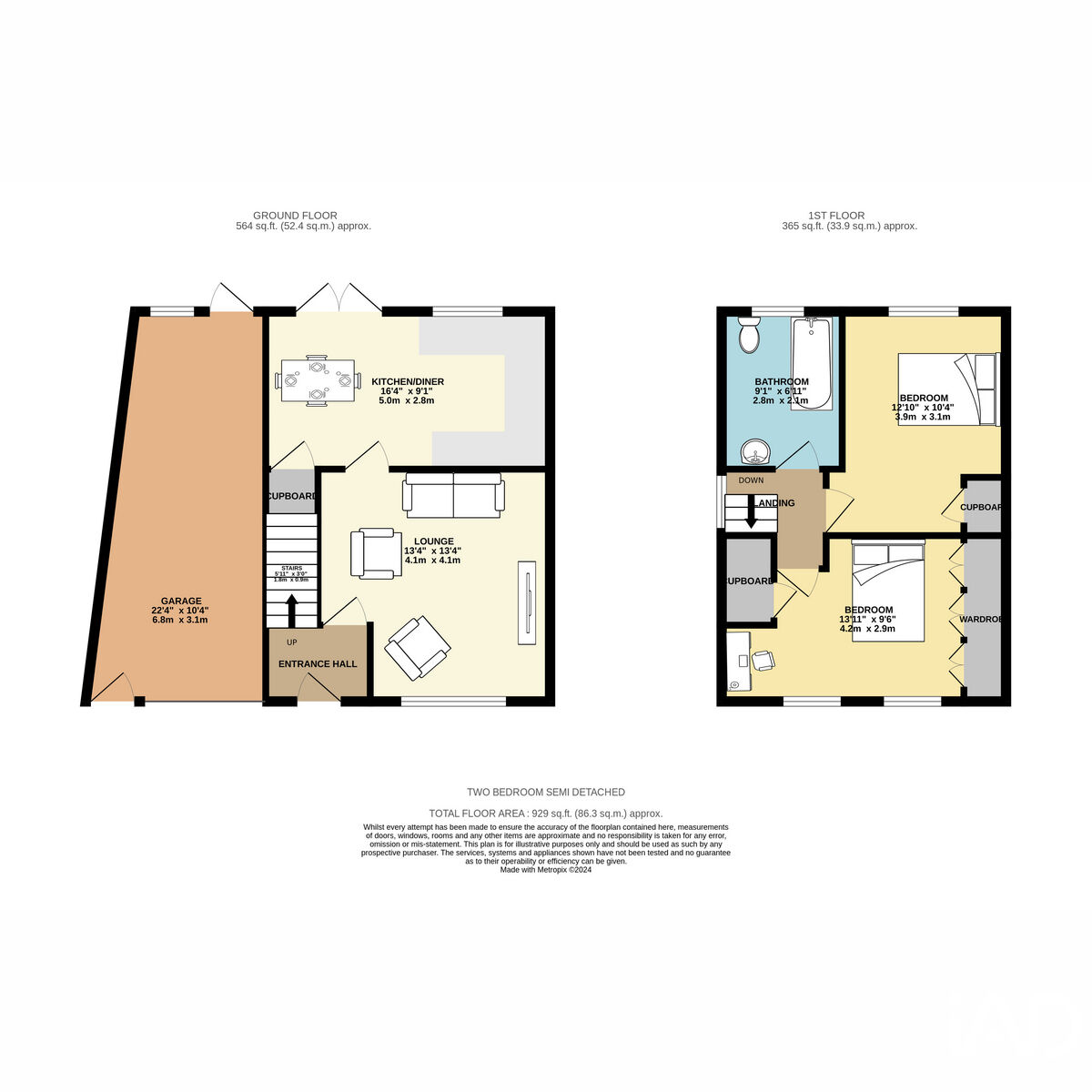 20, Edmunds Road, Hertford floorplan