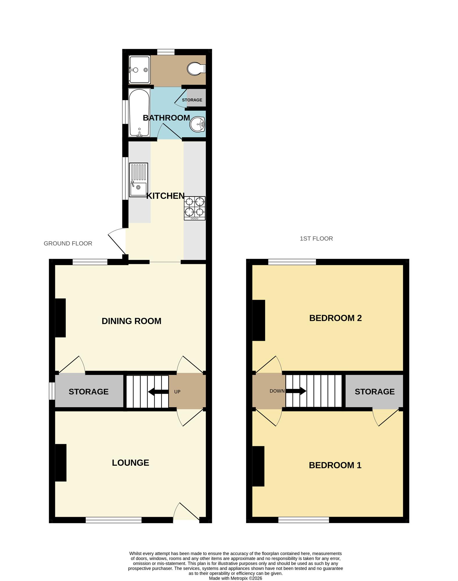 14, North Road, Brightlingsea floorplan