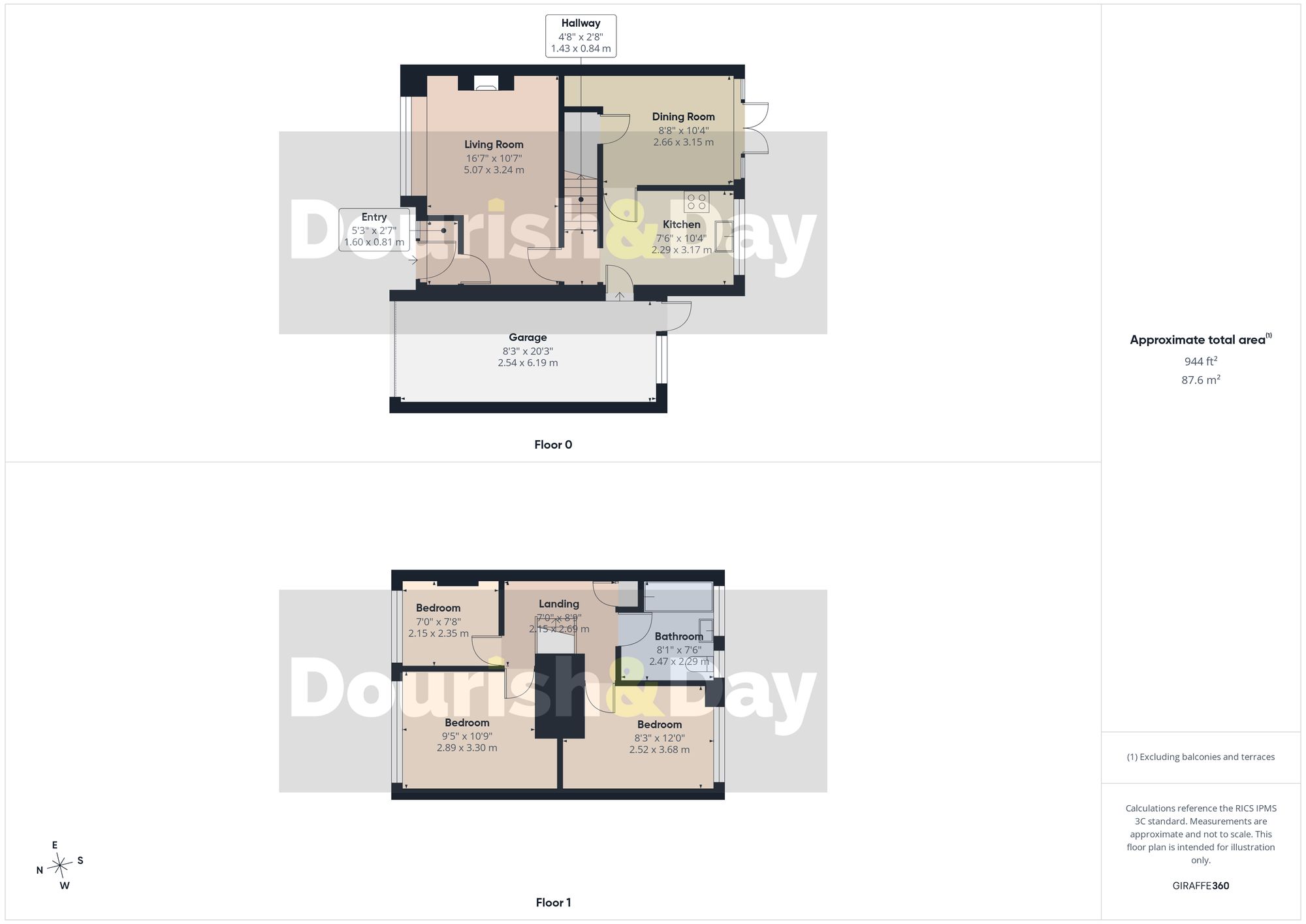 6 Kestrel Close, Stafford floorplan