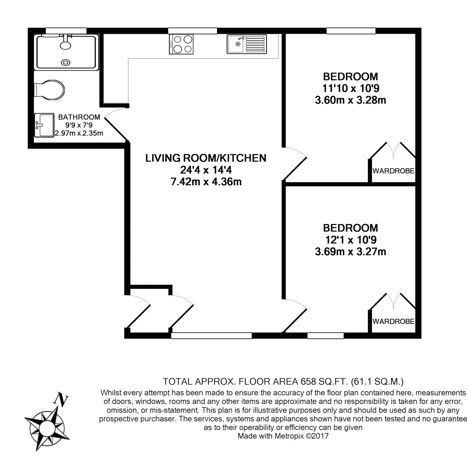 2 Bedrooms Flat to rent in Maygrove Road, West Hampstead NW6