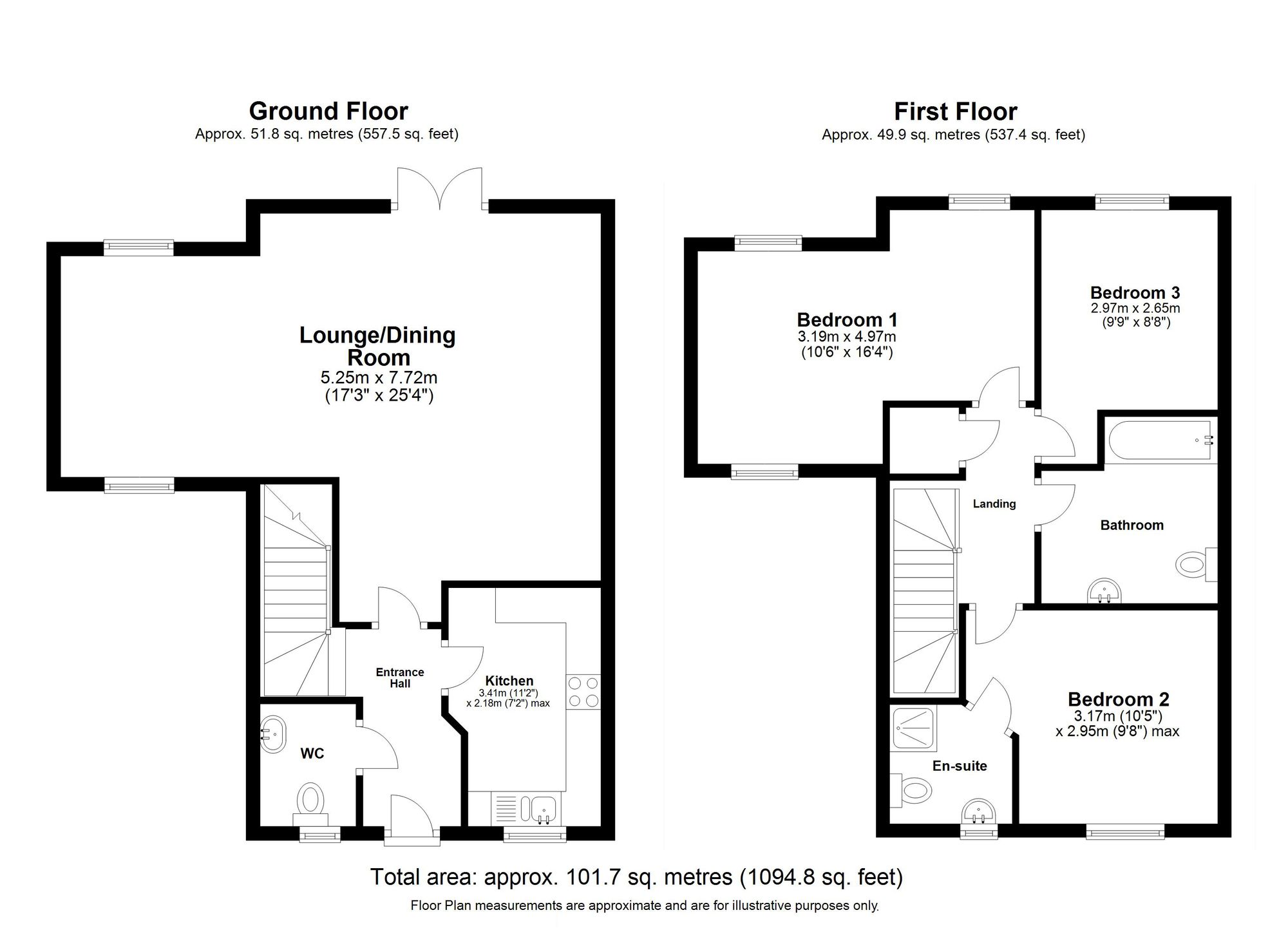 14 Tynan Close, Royston floorplan