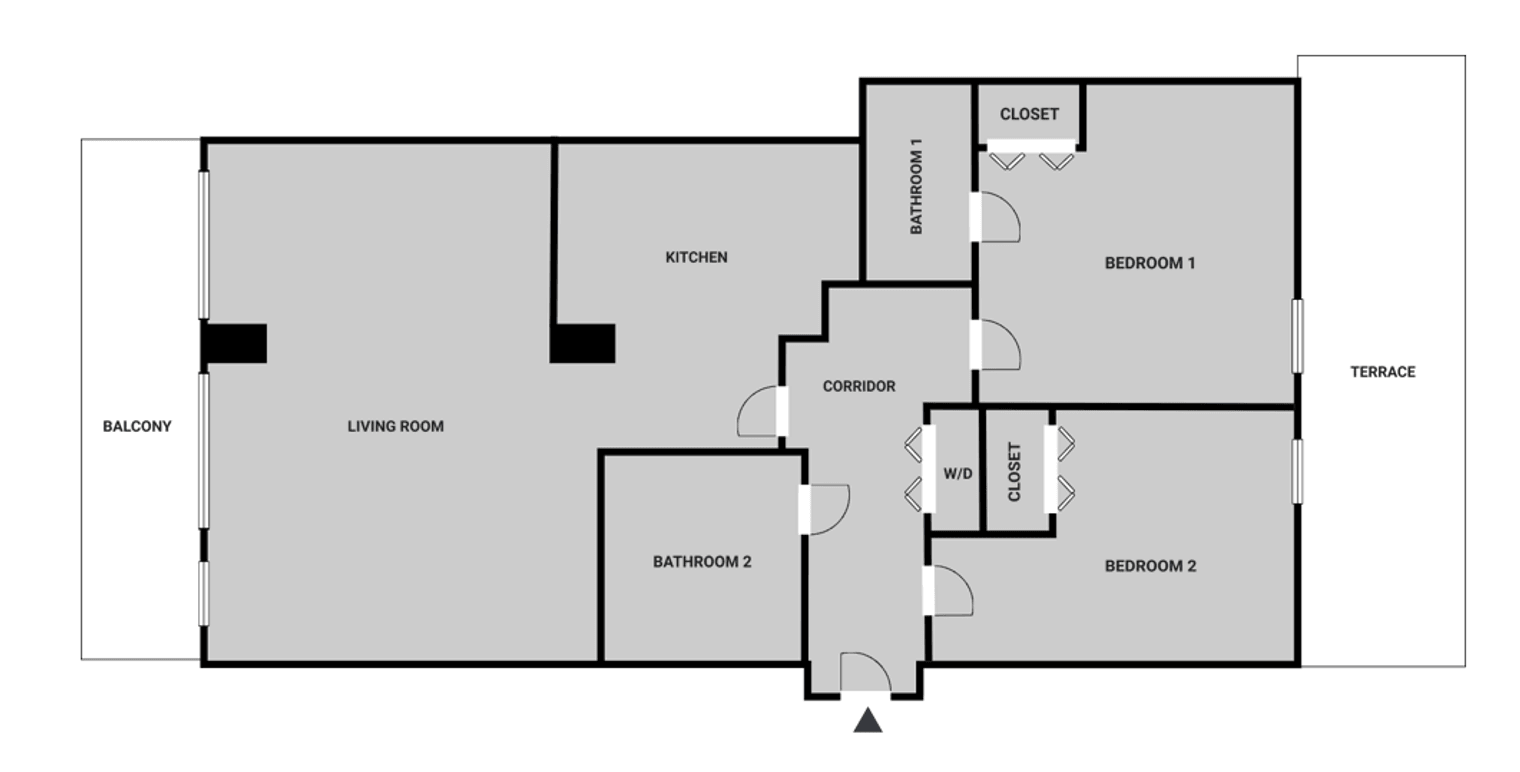 Central Street, London floorplan