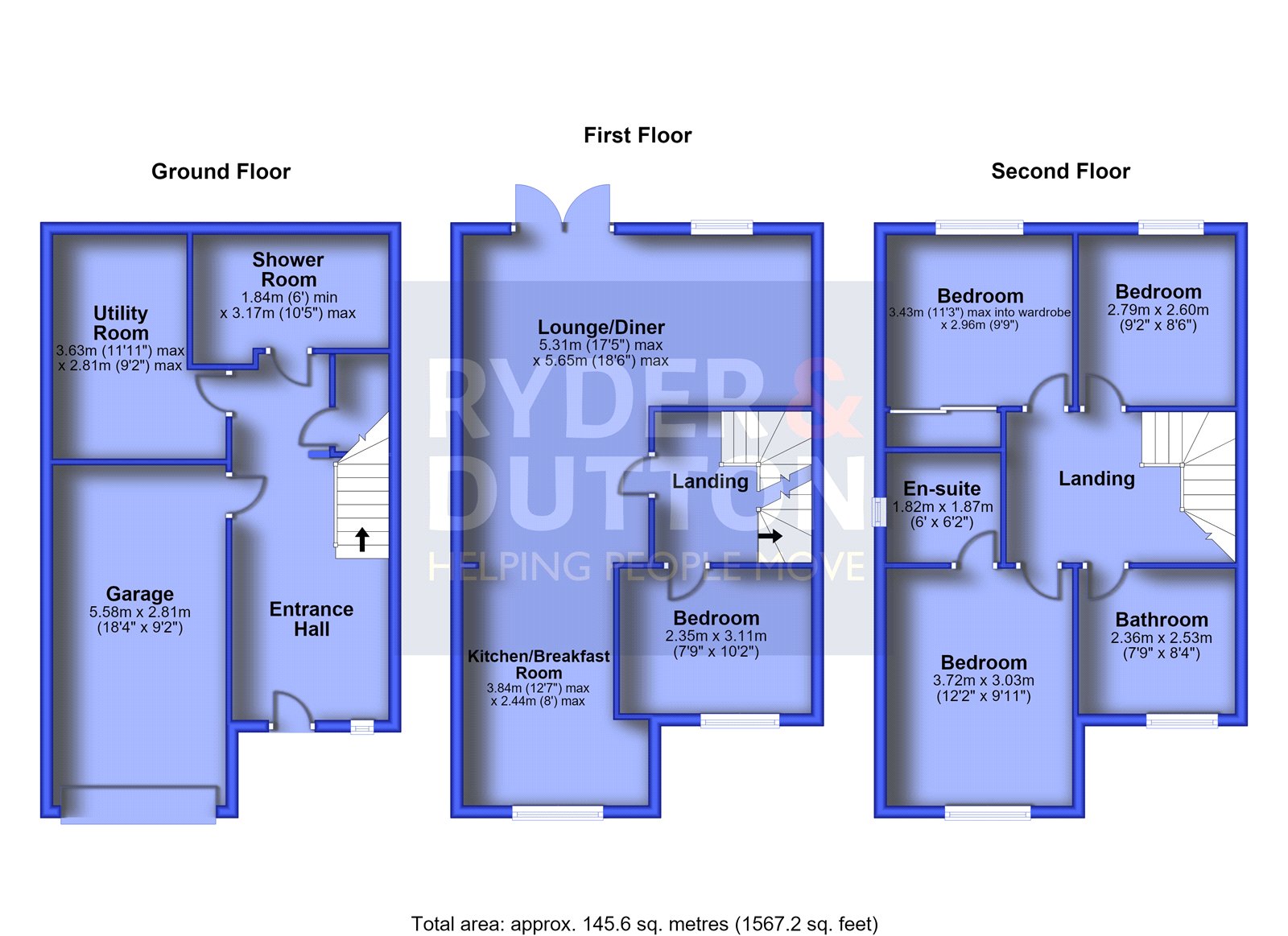 25, Earnshaw Clough, Mossley floorplan
