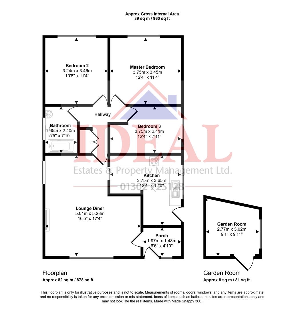Churchside, Village Street, Adwick-Le-Street, Doncaster floorplan