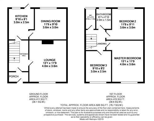 4, Lower Knole Lane, Bristol floorplan