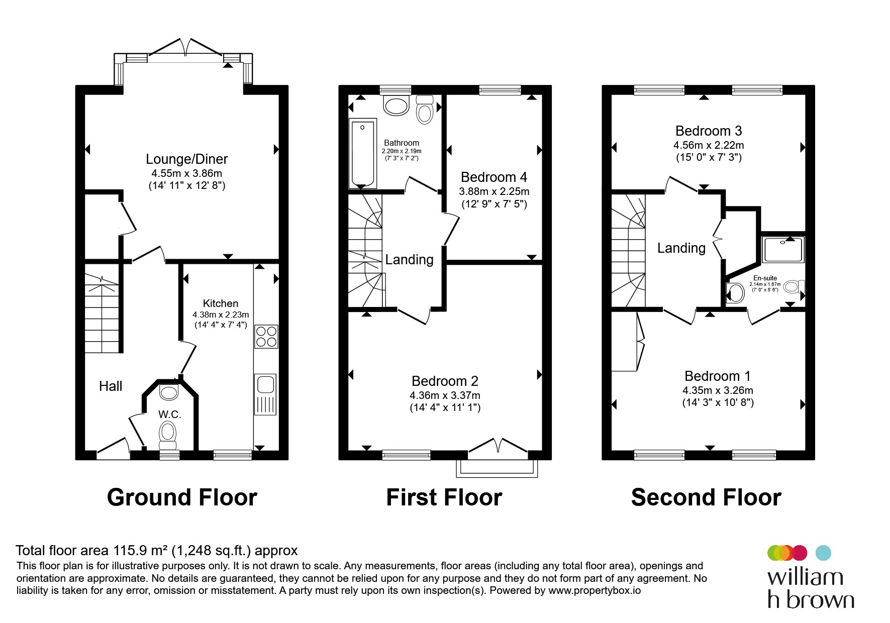 84, Spring Avenue, Peterborough floorplan