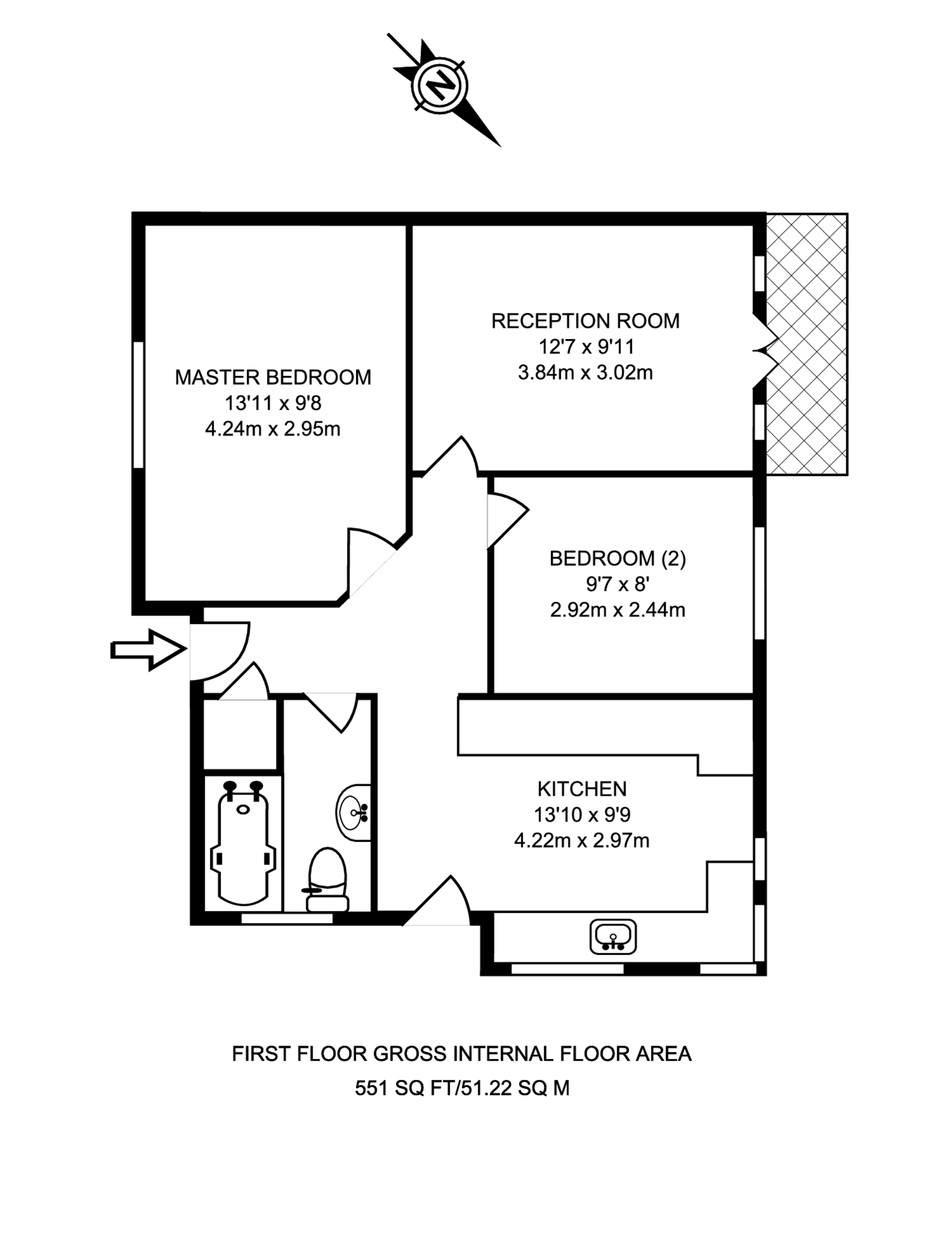 St Thomas Drive, Hatch End floorplan