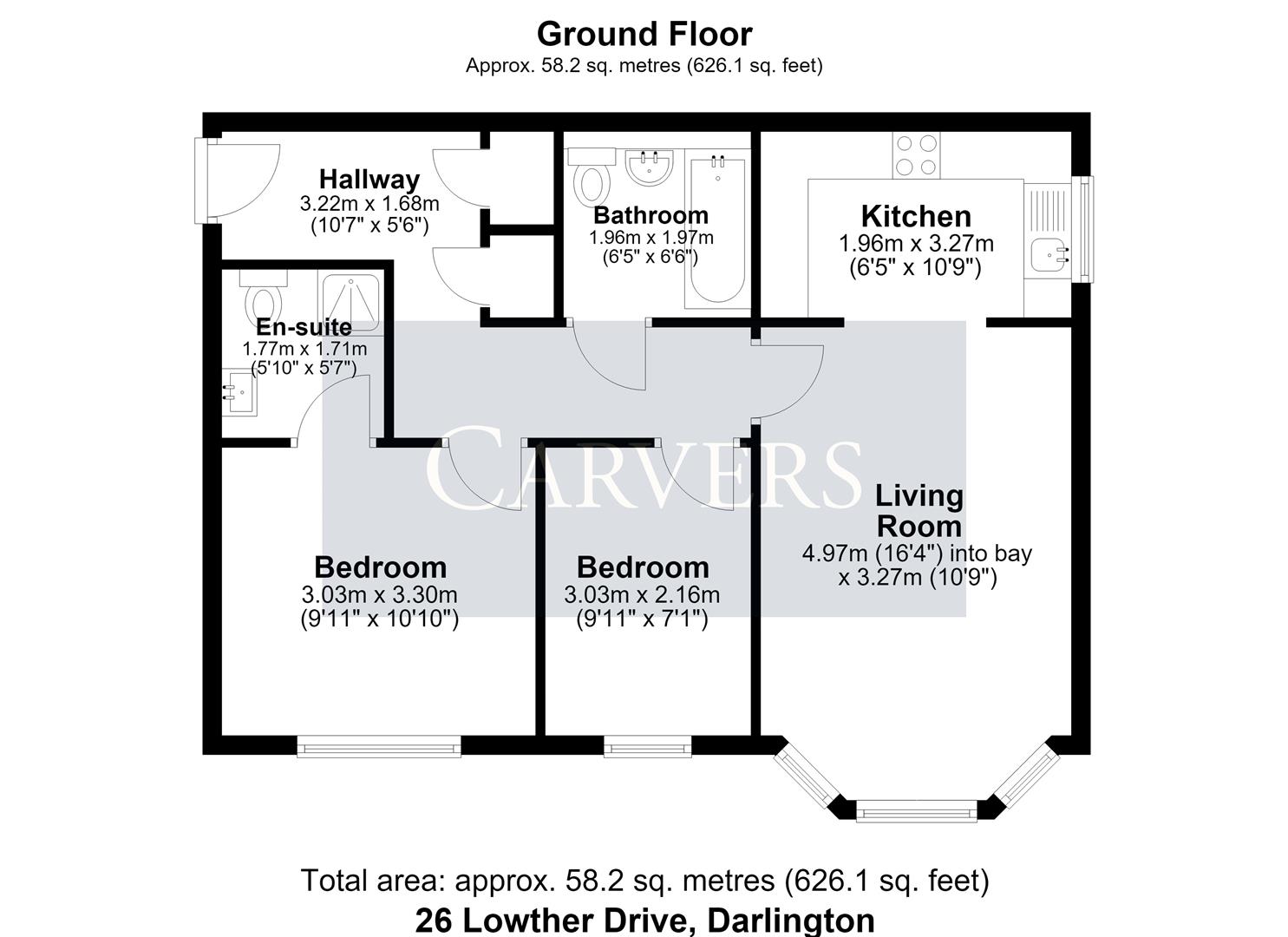 26, Lowther Drive, Darlington floorplan