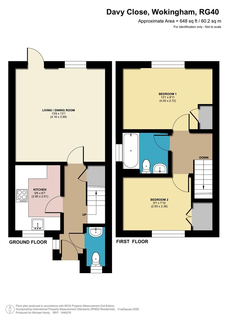 5, Davy Close, Wokingham floorplan