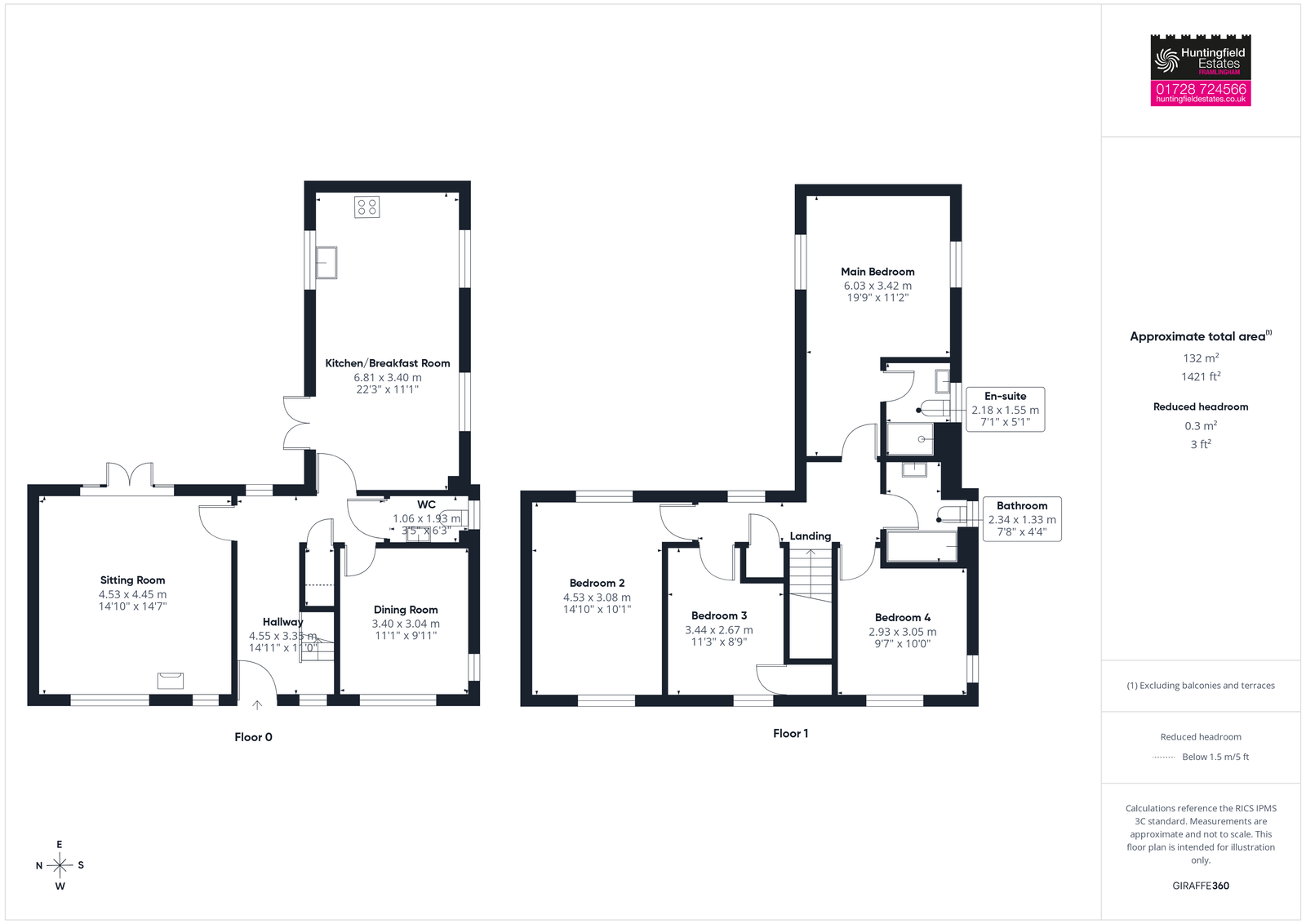 21, Coopers Close, Woodbridge floorplan