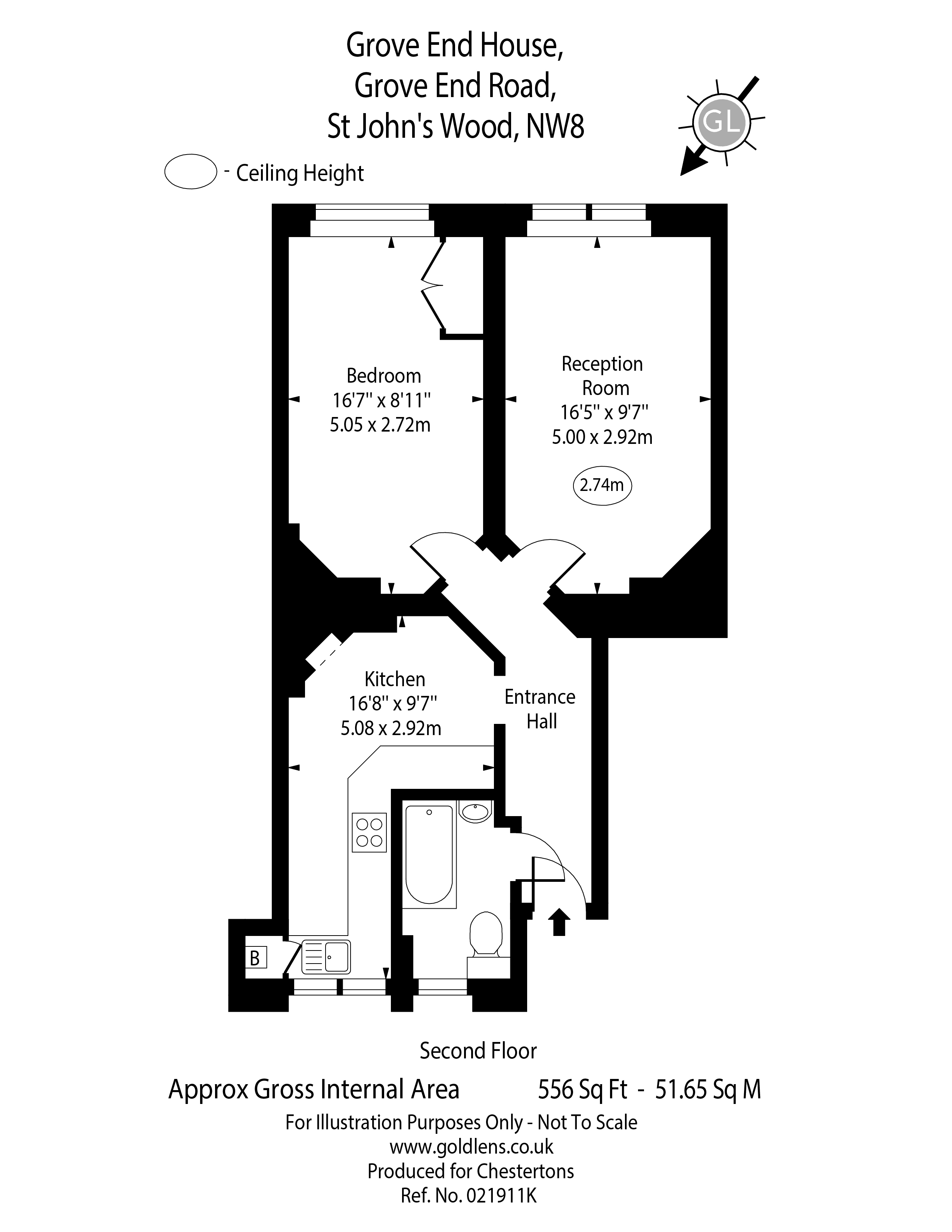 Grove End House, Grove End Road NW8, 1 bedroom flat for sale 65734477 PrimeLocation