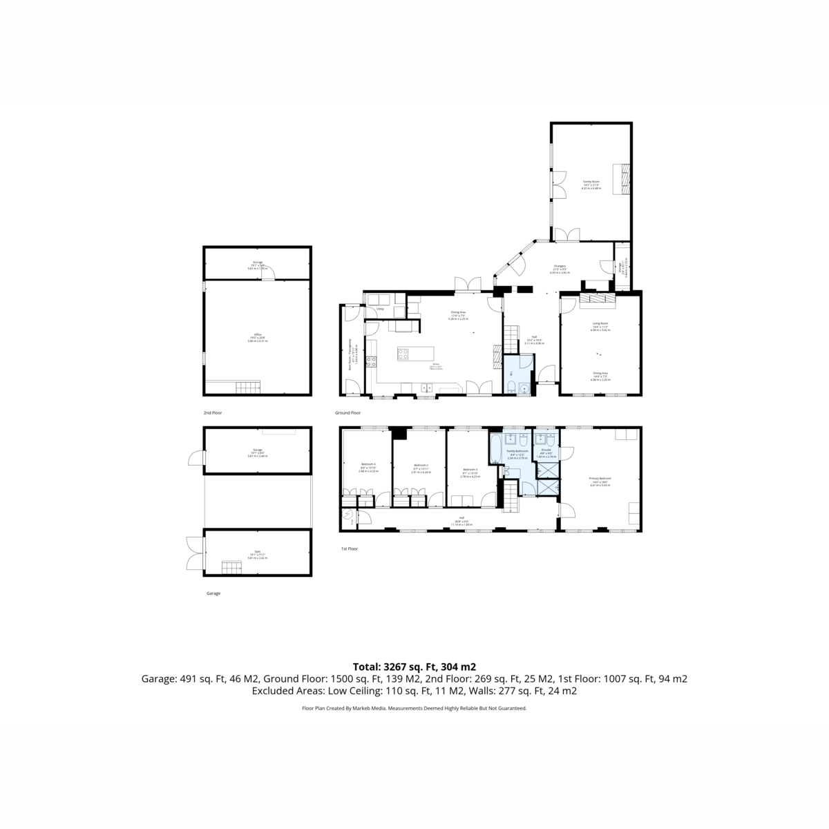 Cherry Blossom Barn, Church Road, Nuneaton floorplan