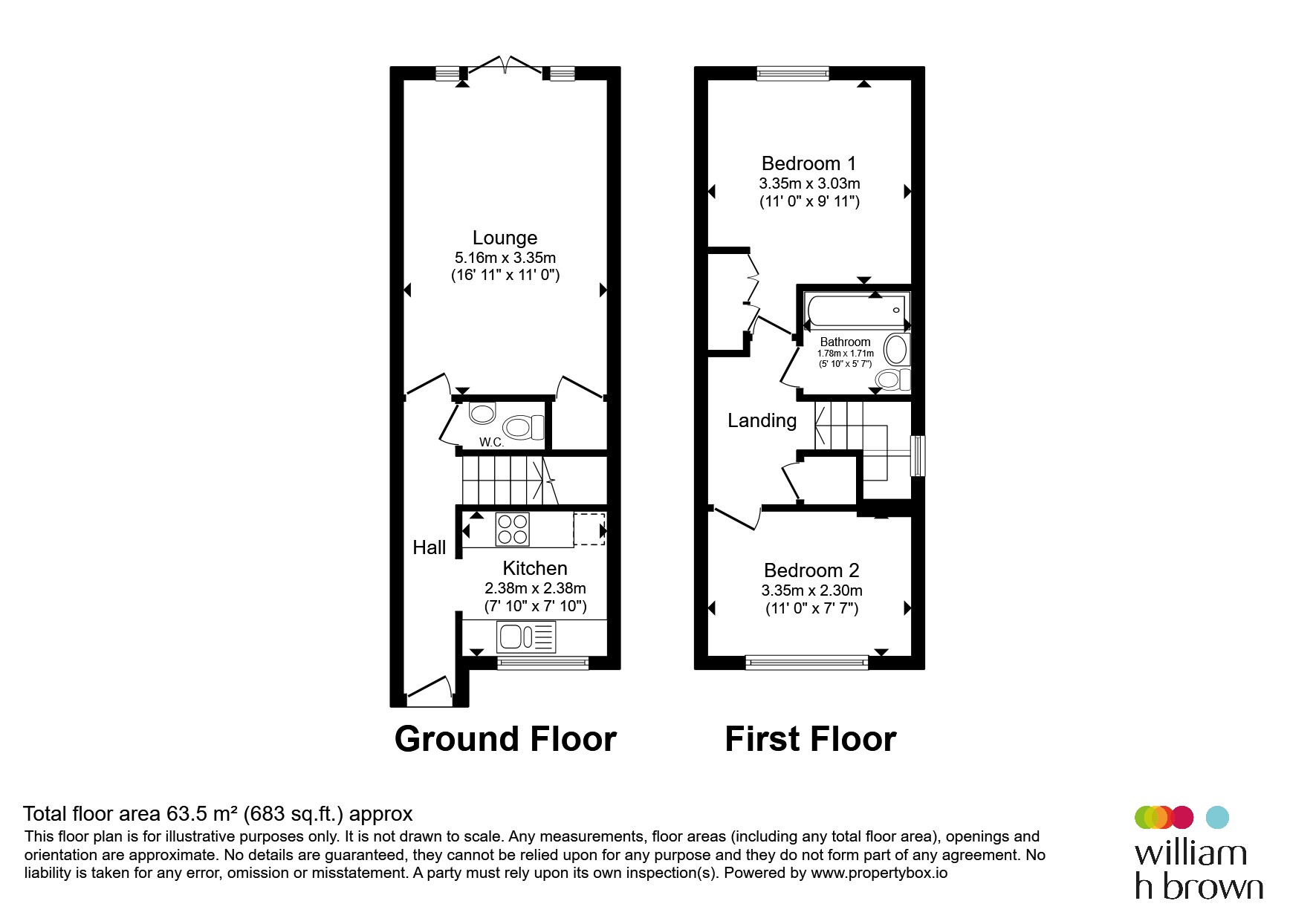 33, Green Court, Norwich floorplan