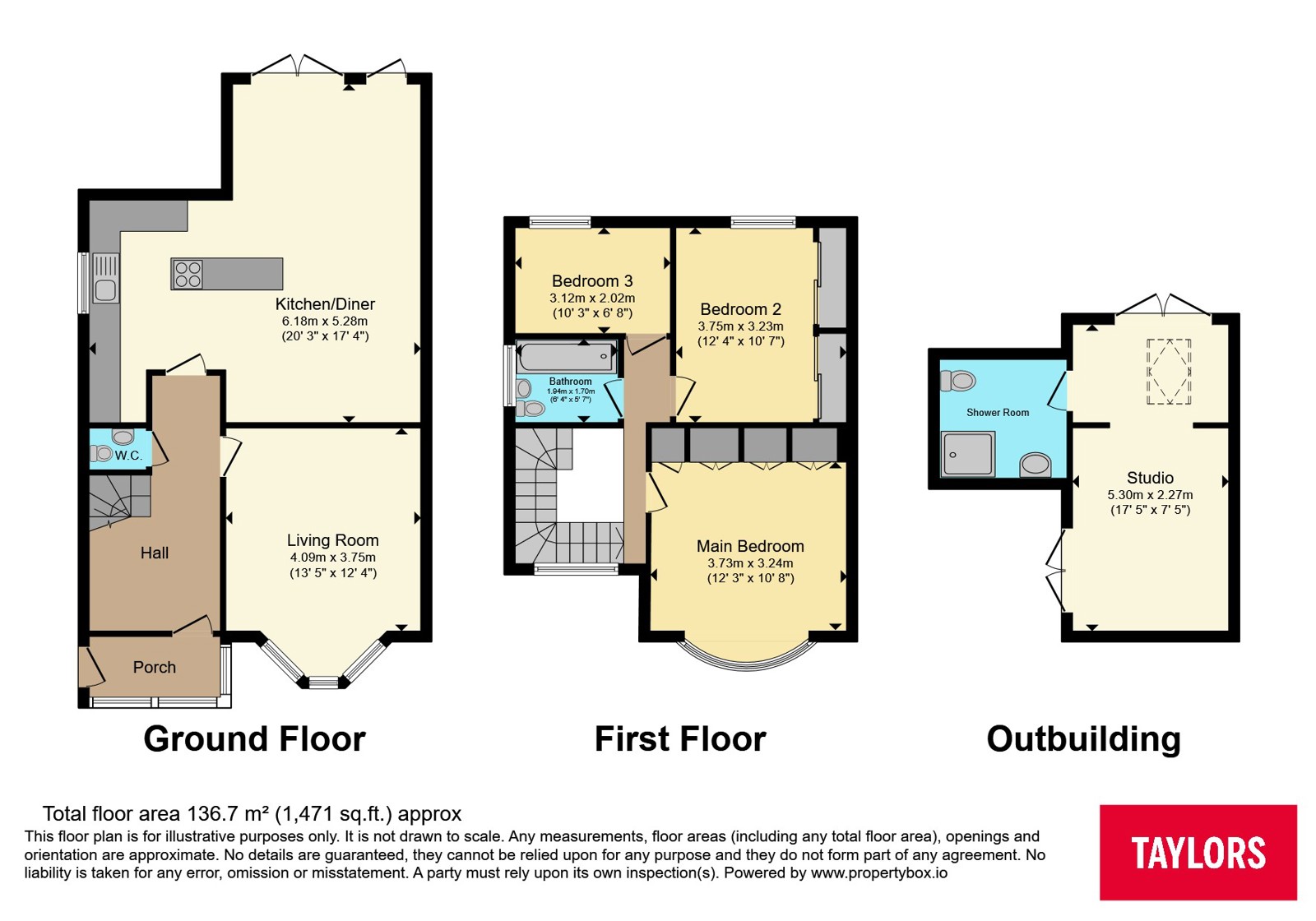 37, Coryton Crescent, Cardiff floorplan