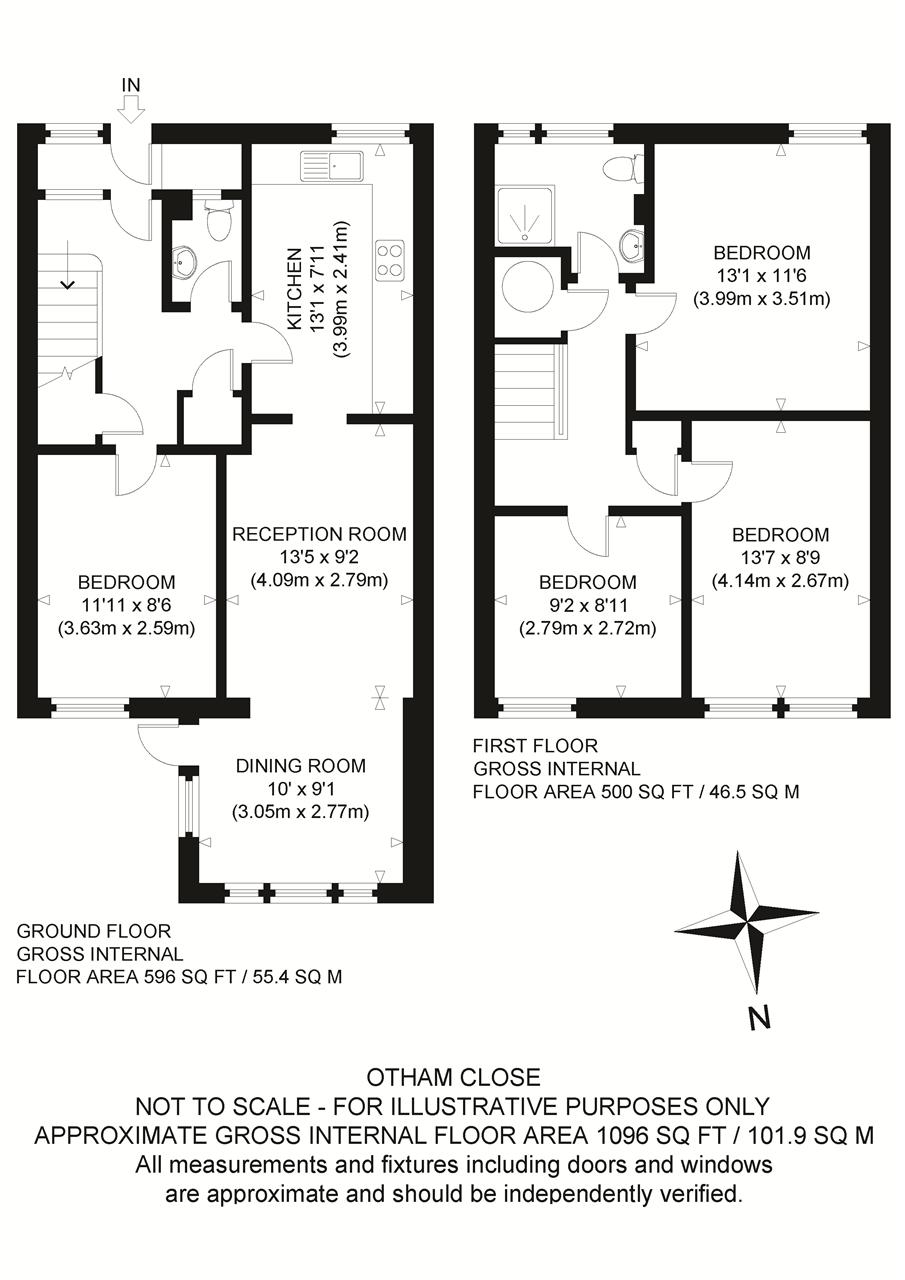 2, Otham Close, Canterbury floorplan