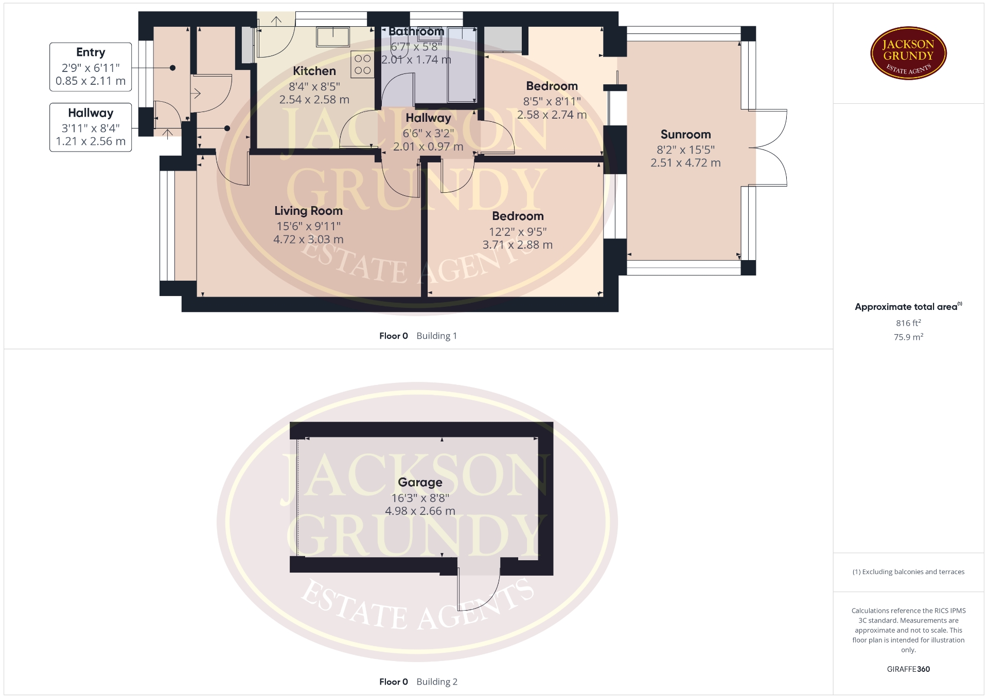 16, Holmwood Close, Northampton floorplan