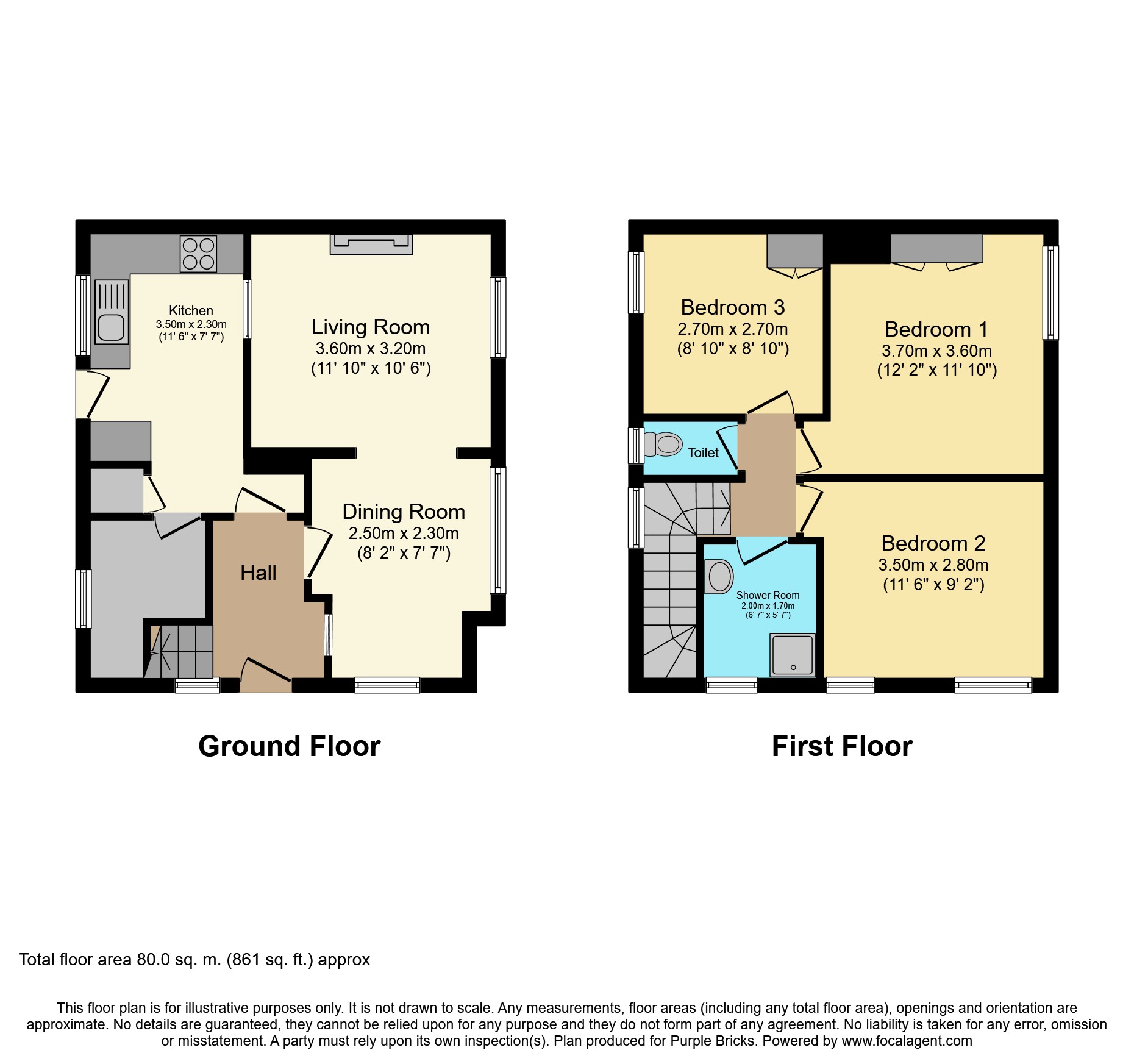 3 Bedrooms Semi-detached house for sale in Applecroft Road, Welwyn Garden City AL8