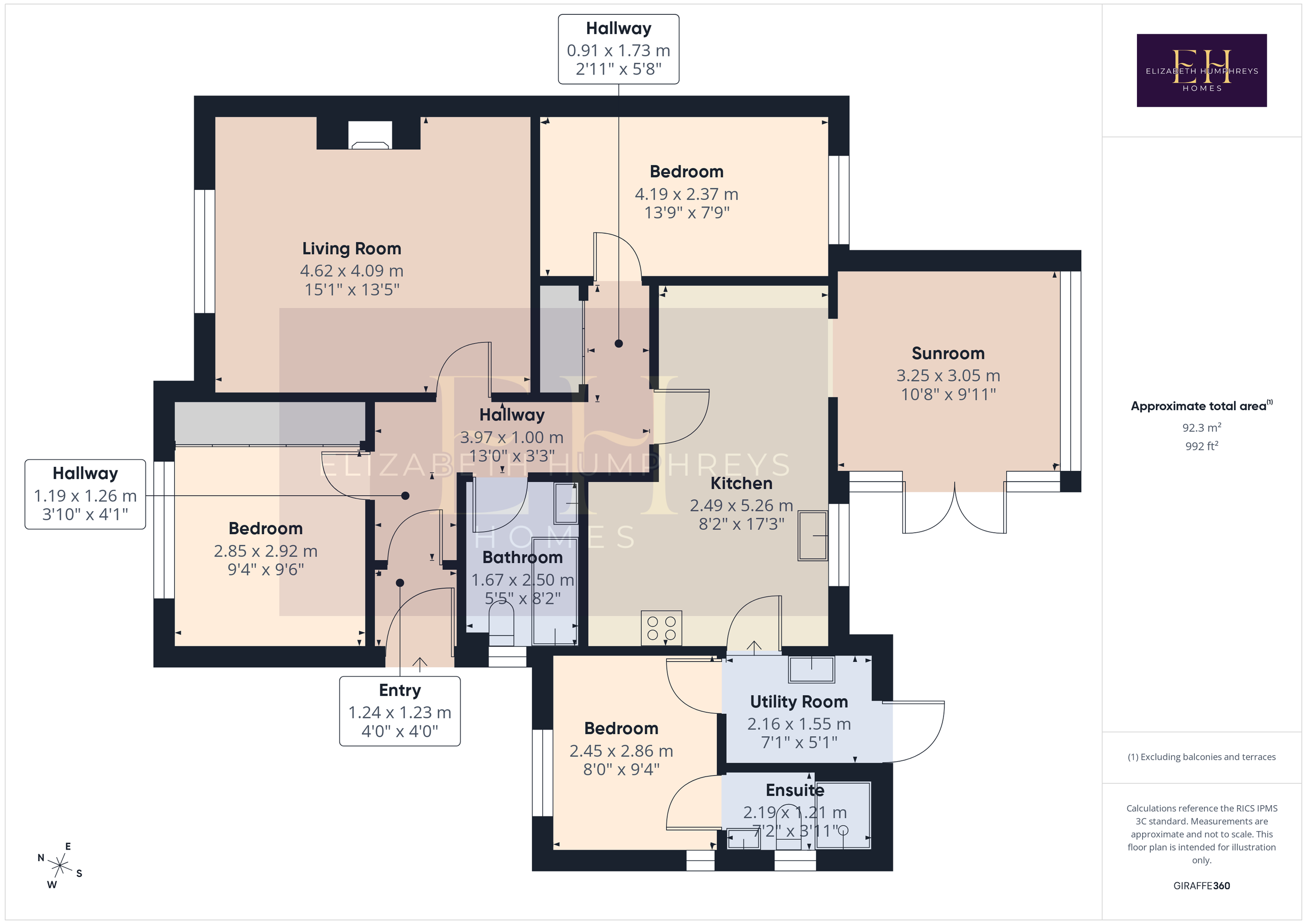 1 Cairn Park, Morpeth floorplan