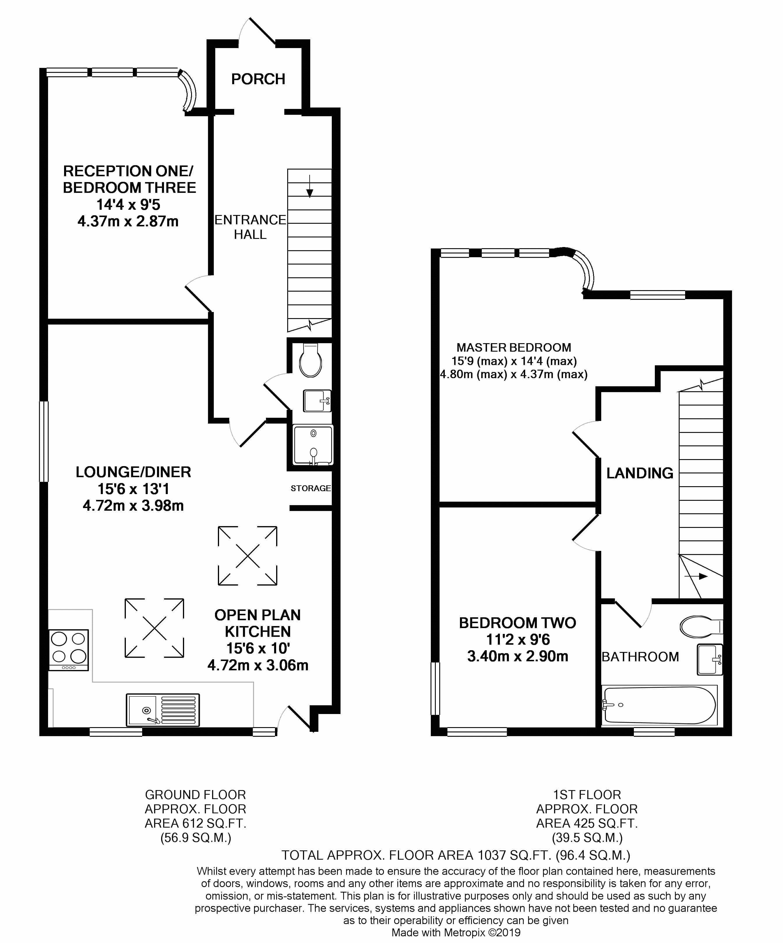 2 Bedrooms Terraced house for sale in Castle Road, Northolt UB5