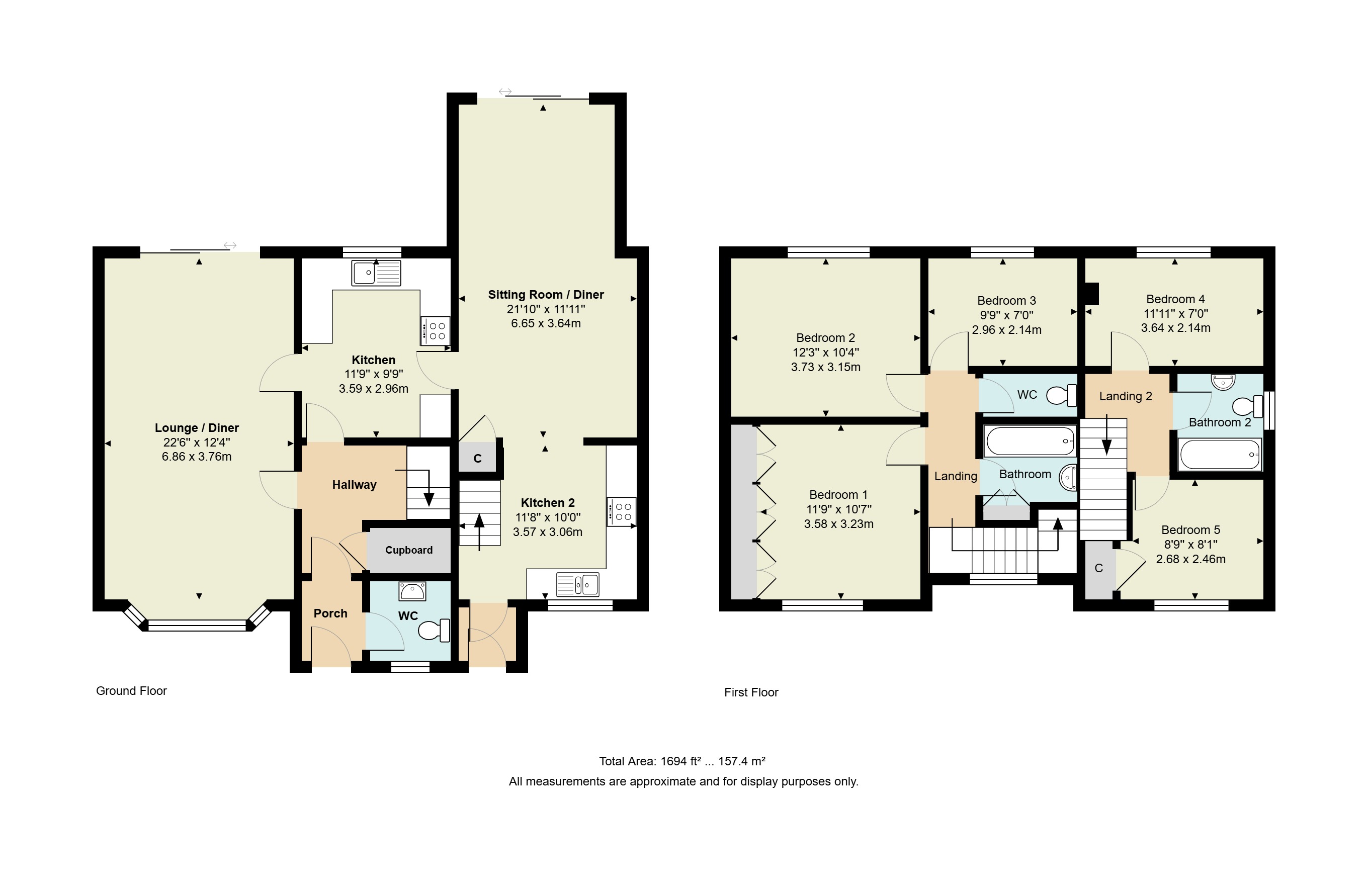 108, Wollaton Vale, Nottingham floorplan