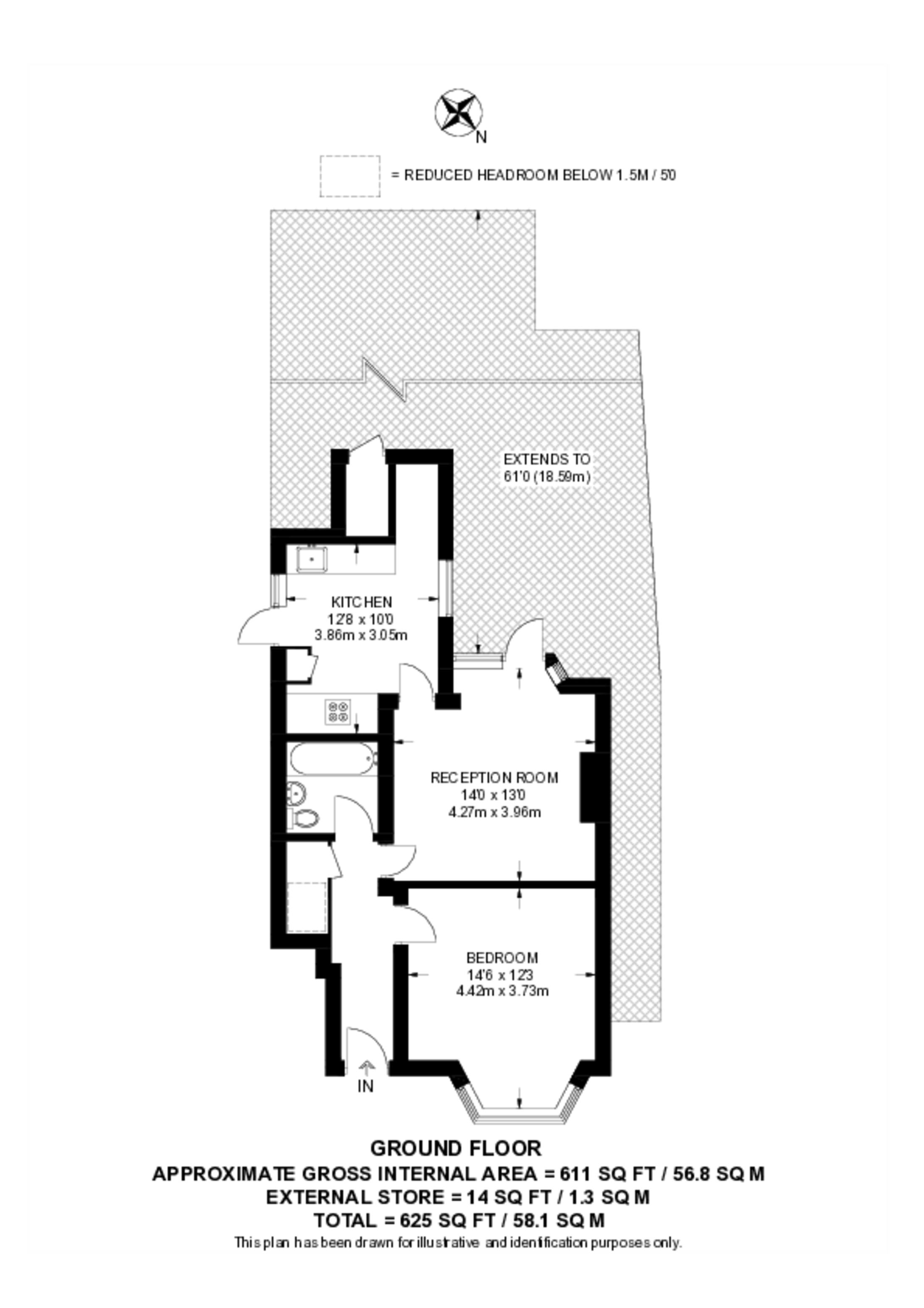 Wells Drive, Kingsbury floorplan