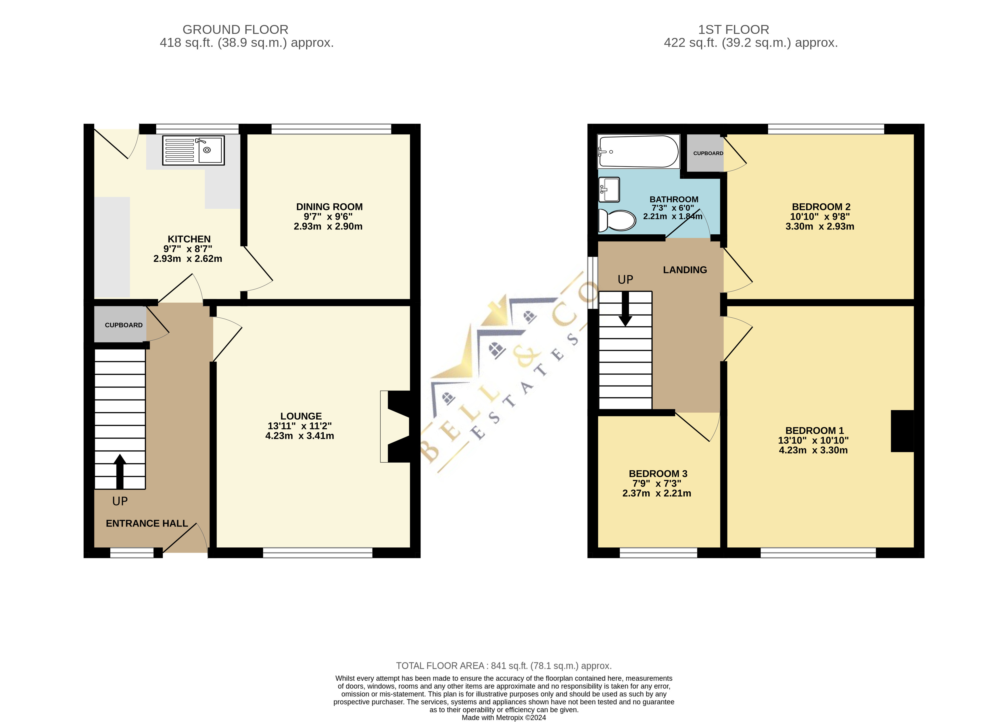 2, Casson Drive, Sheffield floorplan