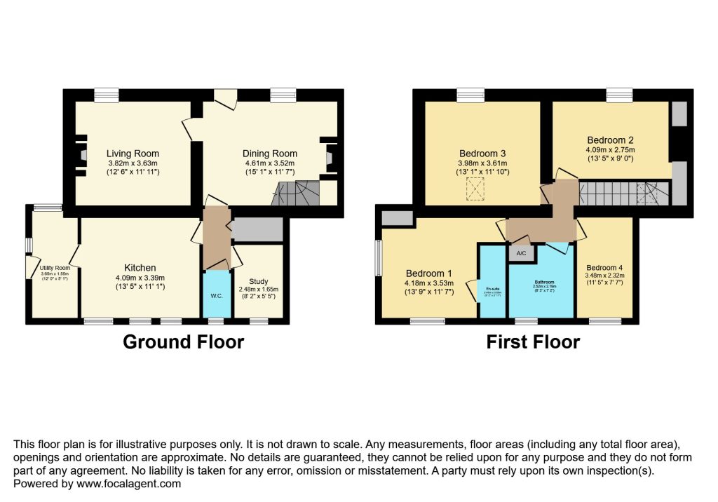 Bluebell Cottage, Crellow Lane, Truro floorplan