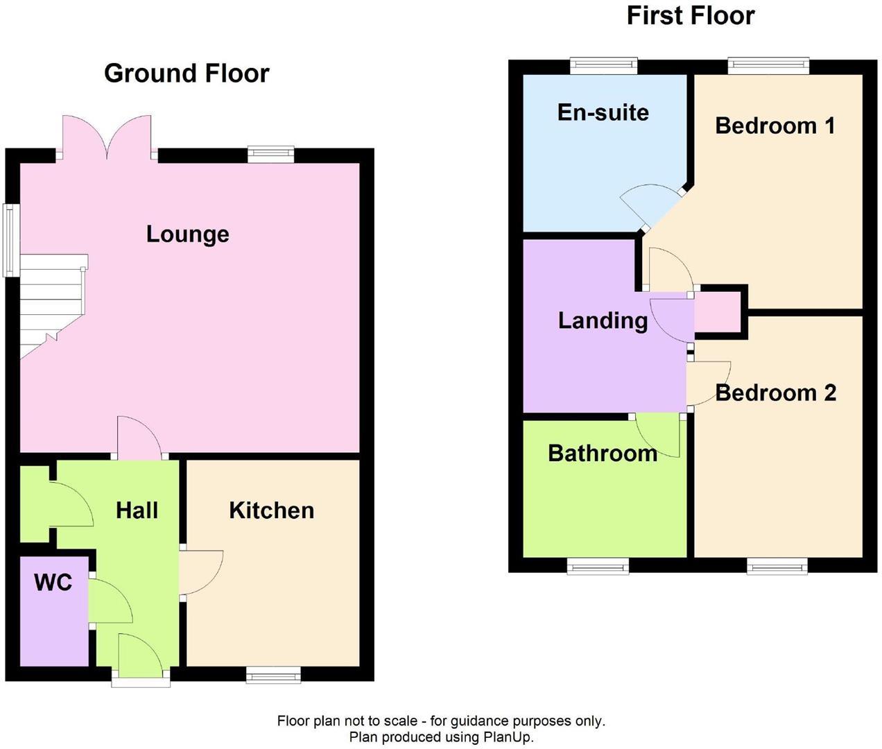 13, Elton Street, Corby floorplan