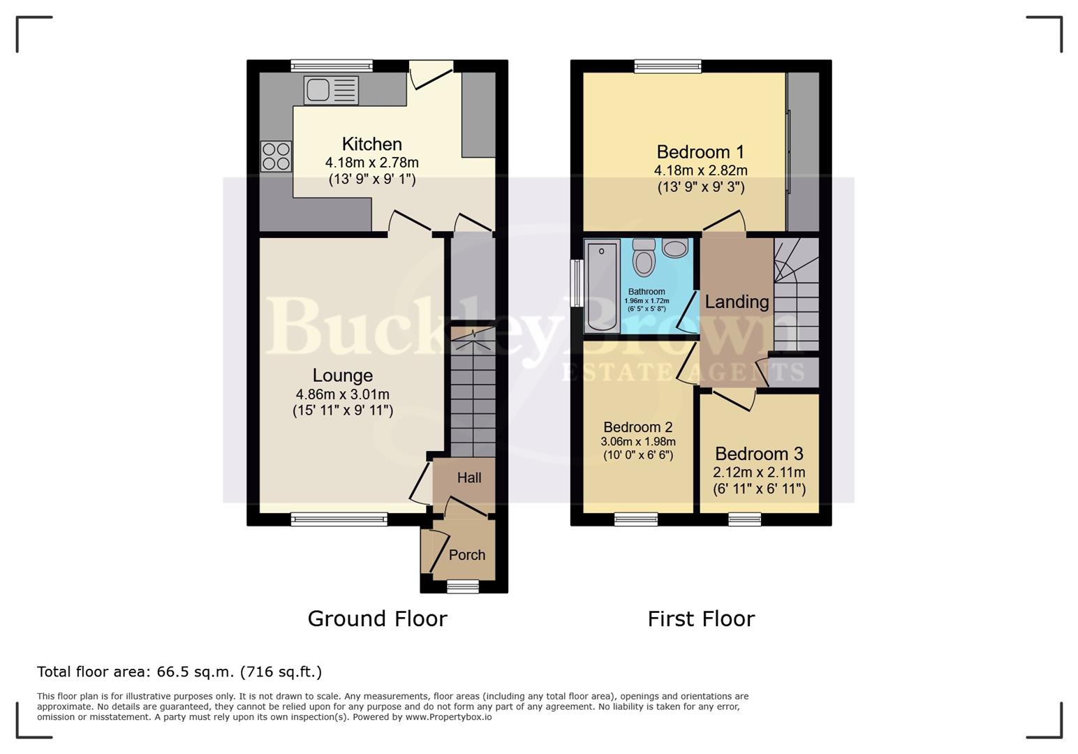 16, John Barrow Close, Mansfield floorplan