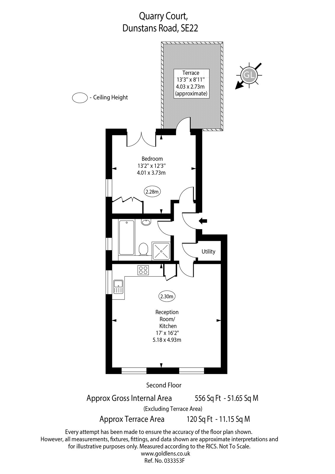 Quarry Court, 15 Dunstans Road floorplan