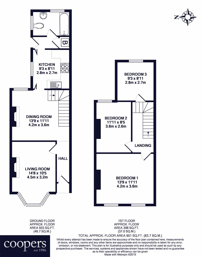 The Greenway, Uxbridge, UB8 floorplan