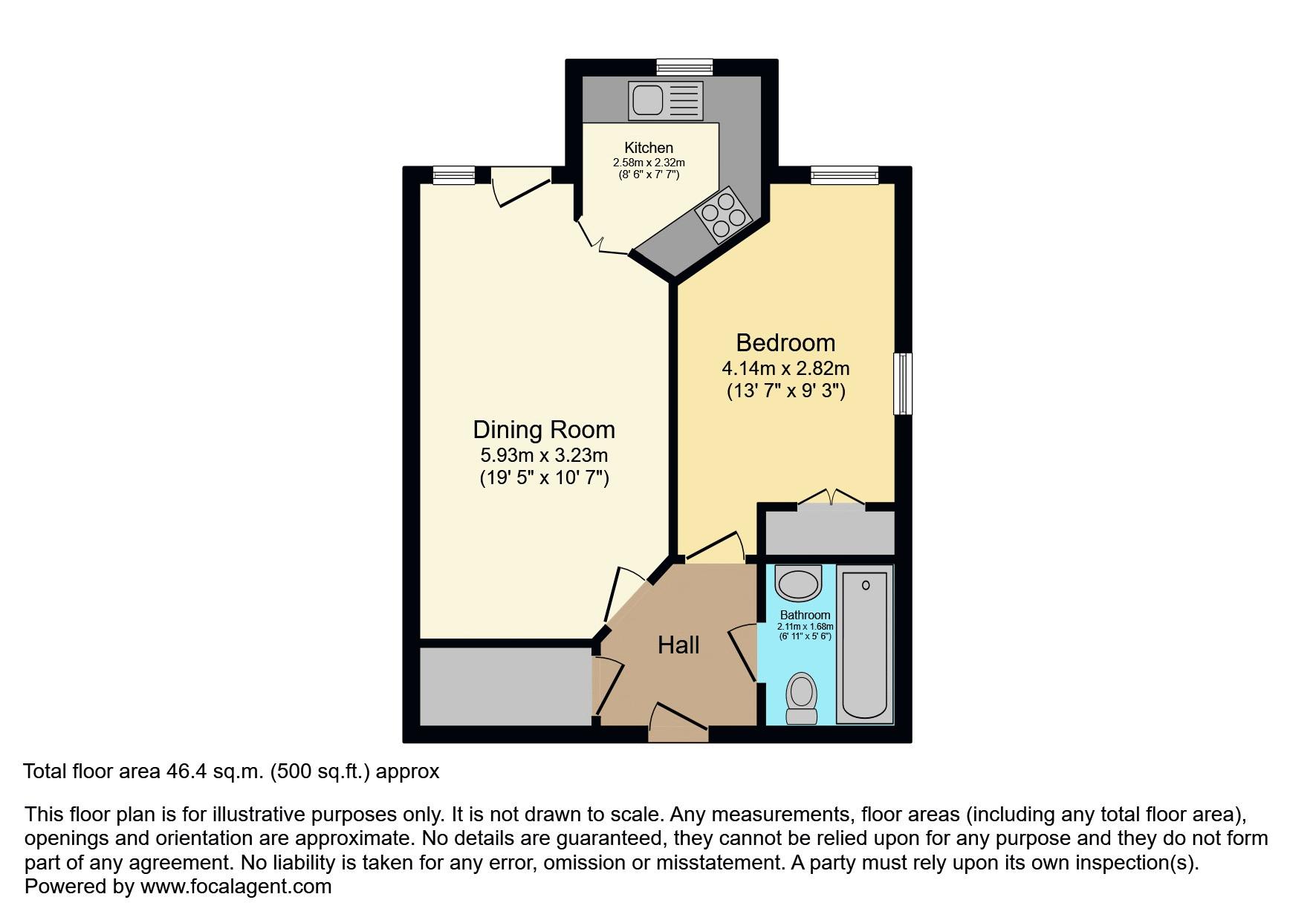 3, Sorrento Court, Moseley floorplan