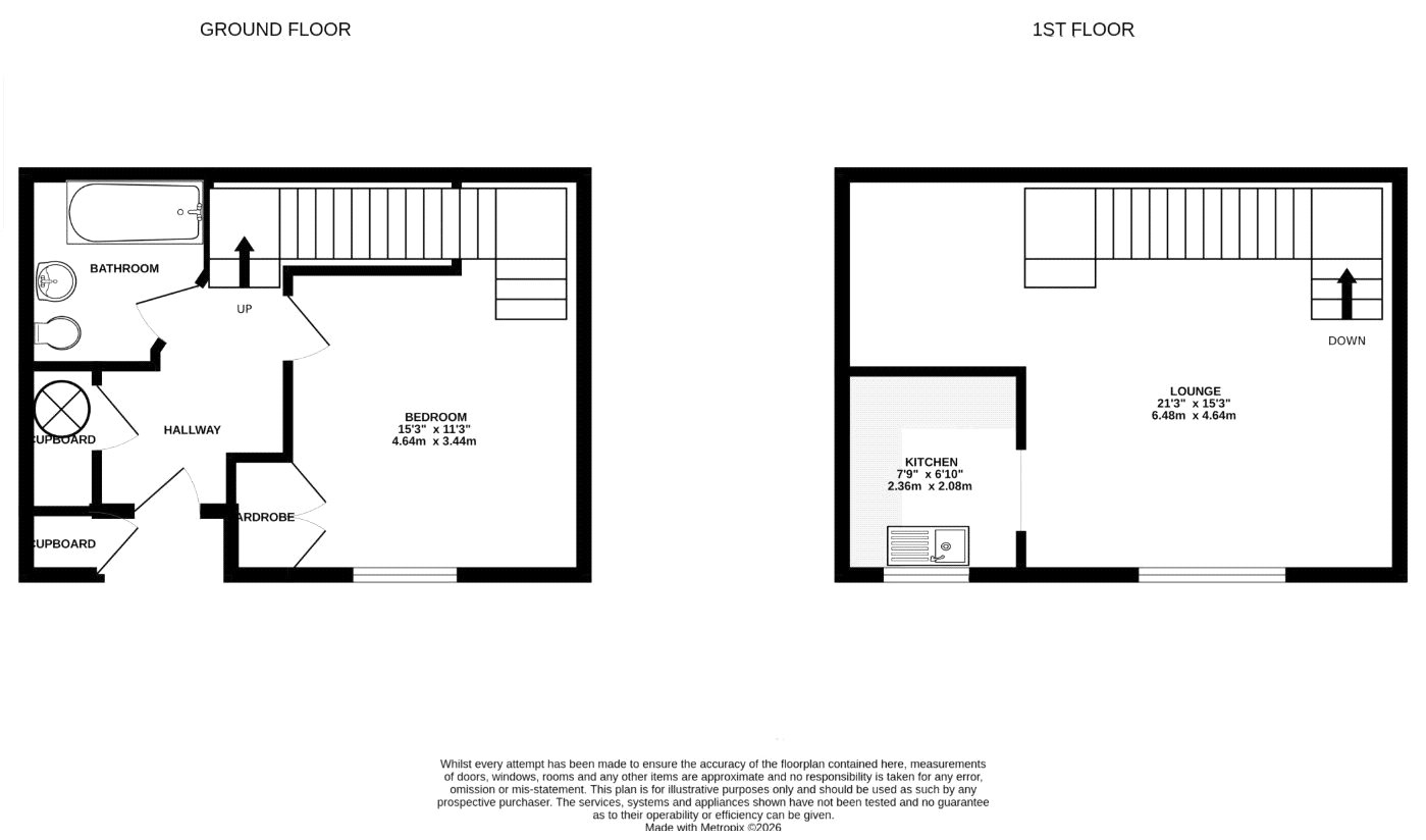 207, Avondale, Ash Vale floorplan