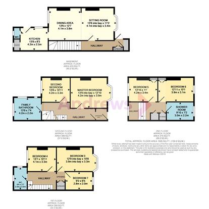 7 Bedrooms Terraced house for sale in Cambridge Gardens, Hastings, East Sussex TN34