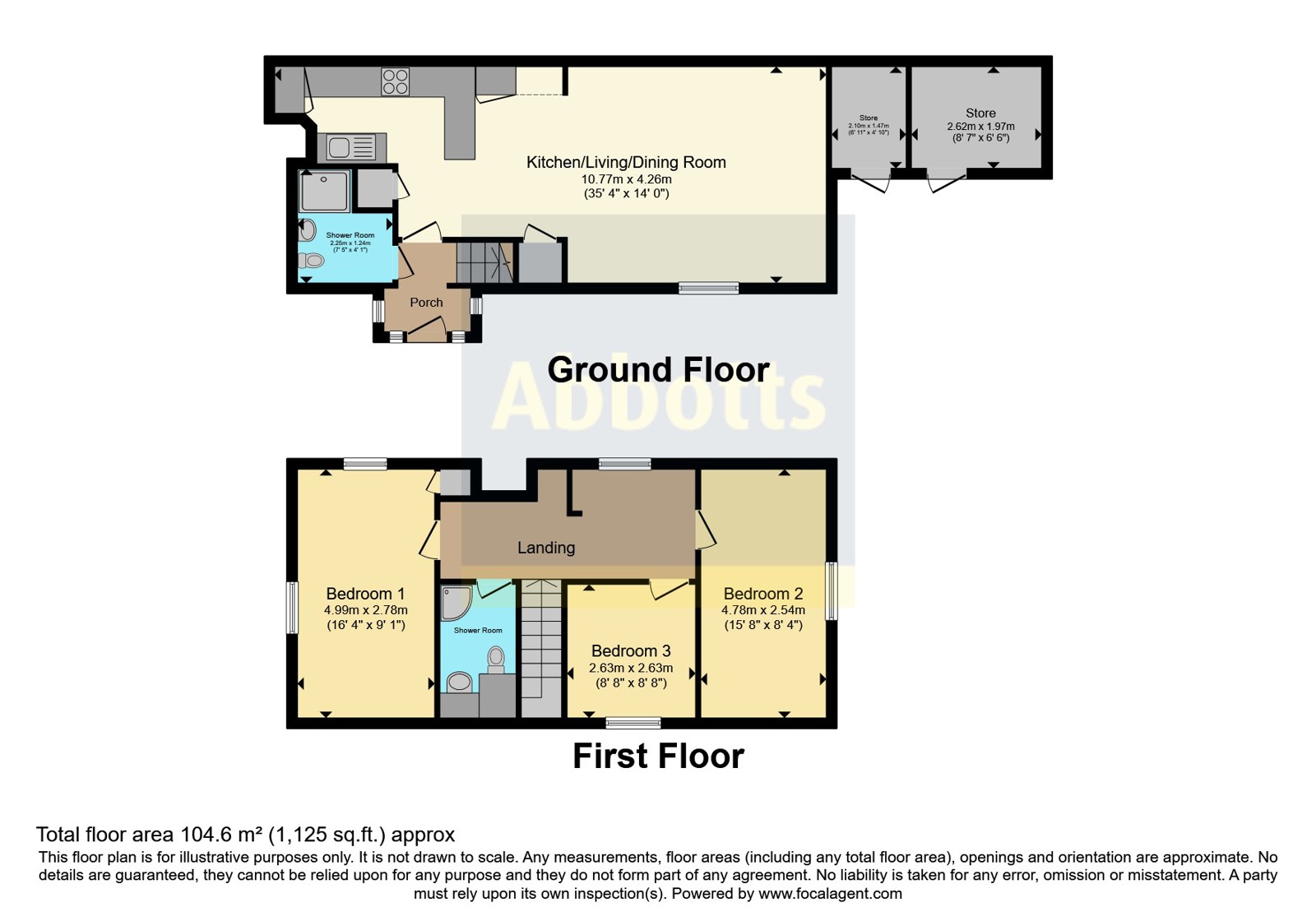5, Sheepcote Place, Stowmarket floorplan