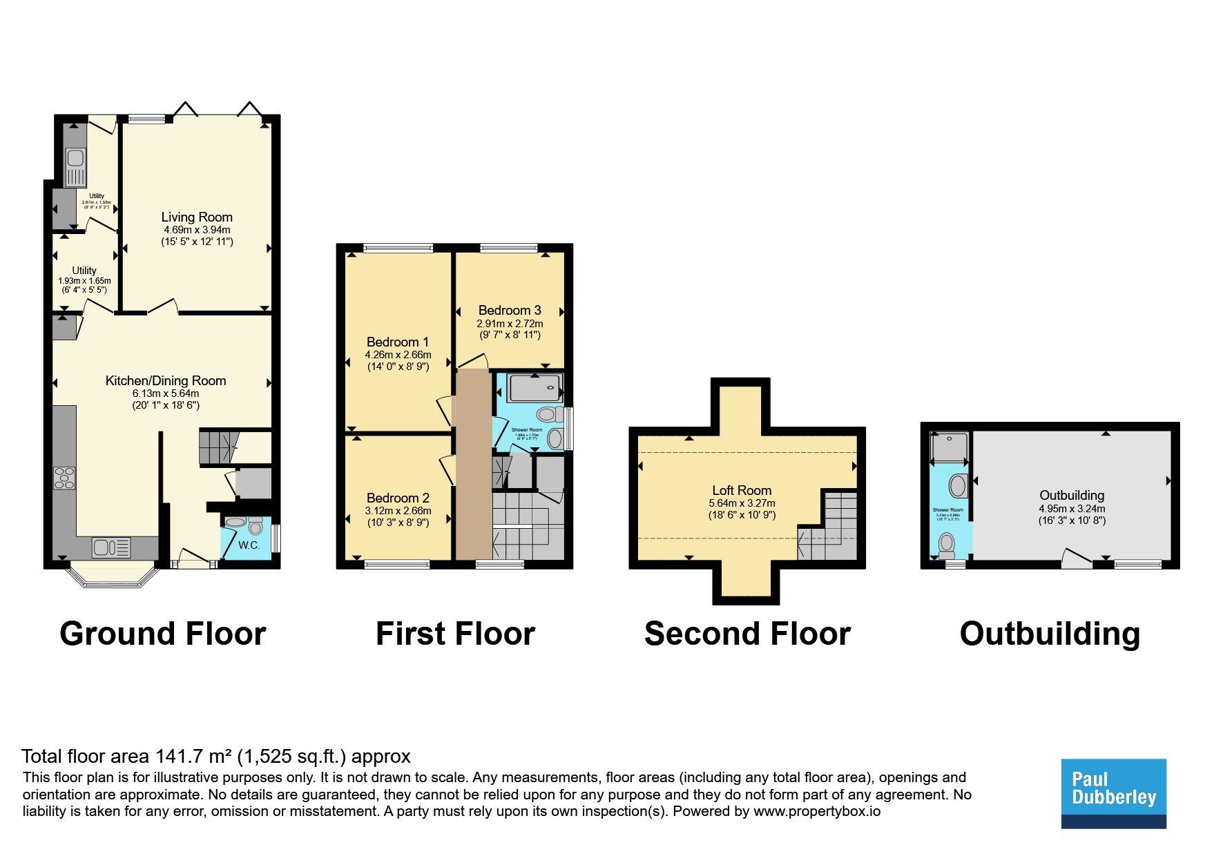 6, Harden Close, Walsall floorplan