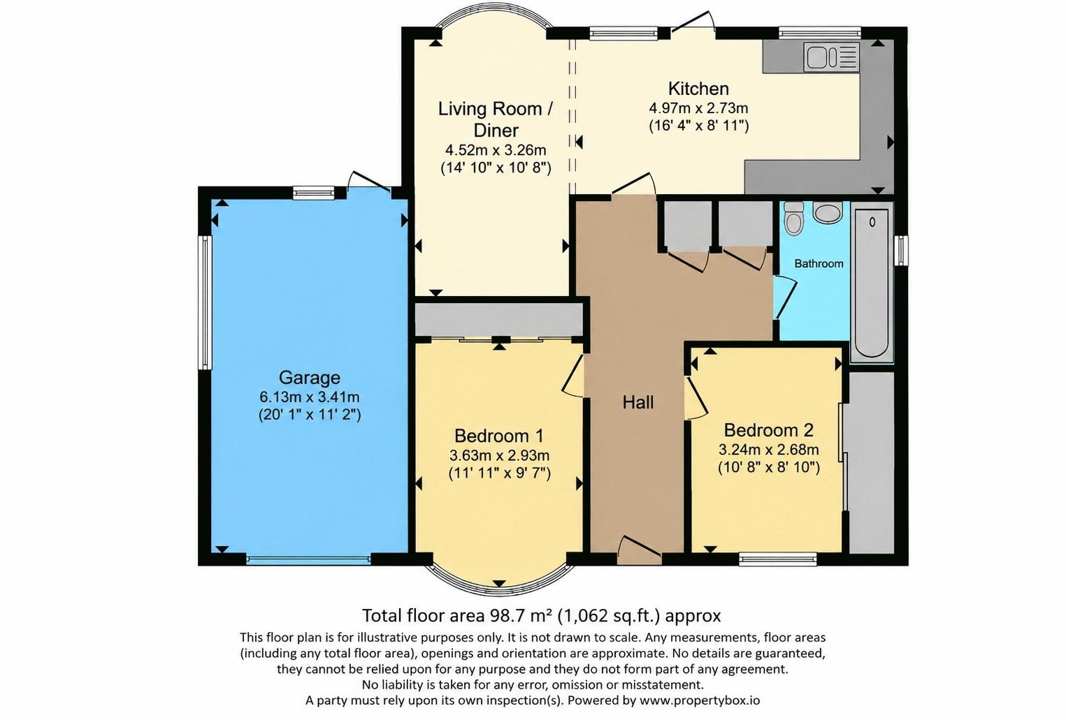 6, Valley View Road, Plymouth floorplan