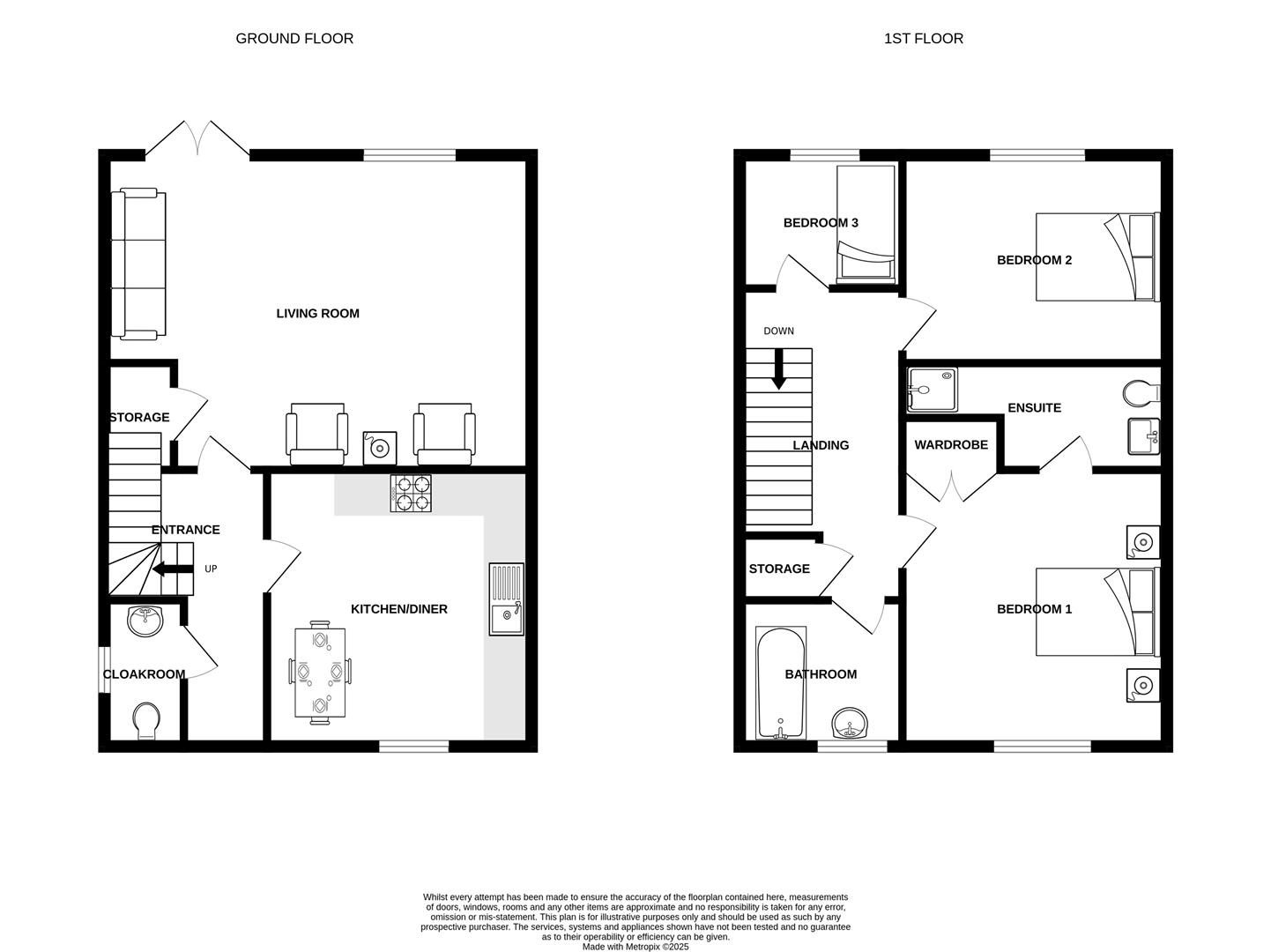 47, Lake View, Pontefract floorplan