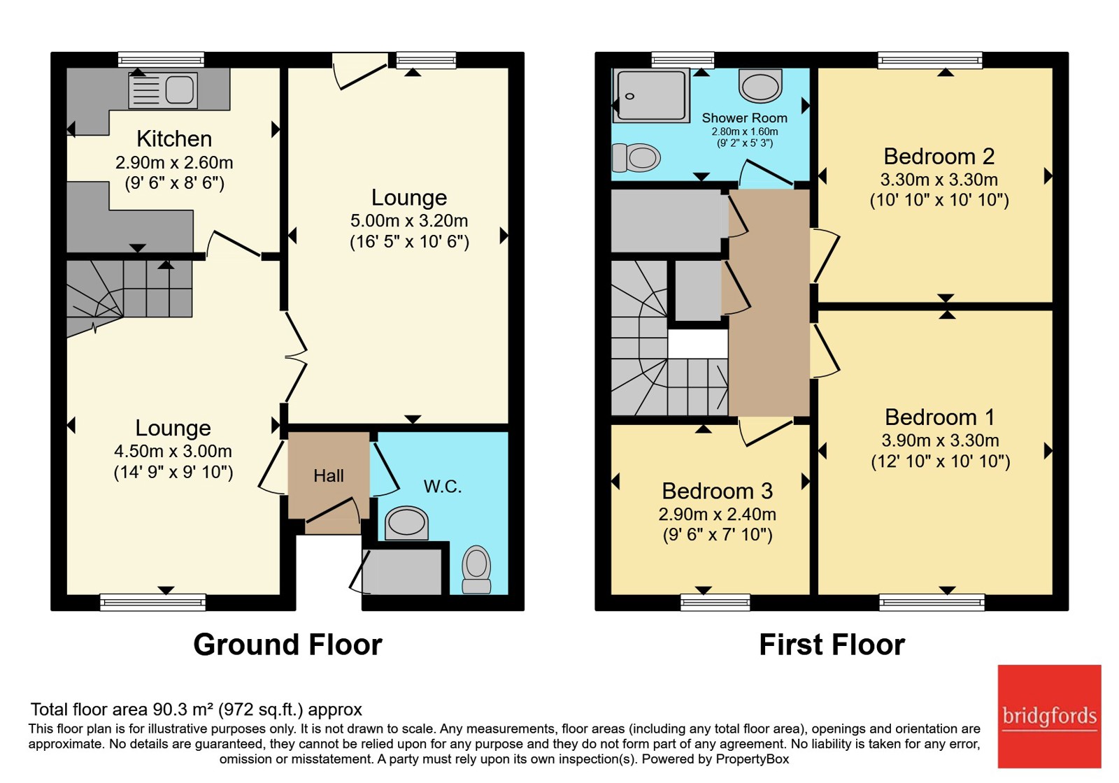 9, Pendle Close, Tyne and Wear floorplan