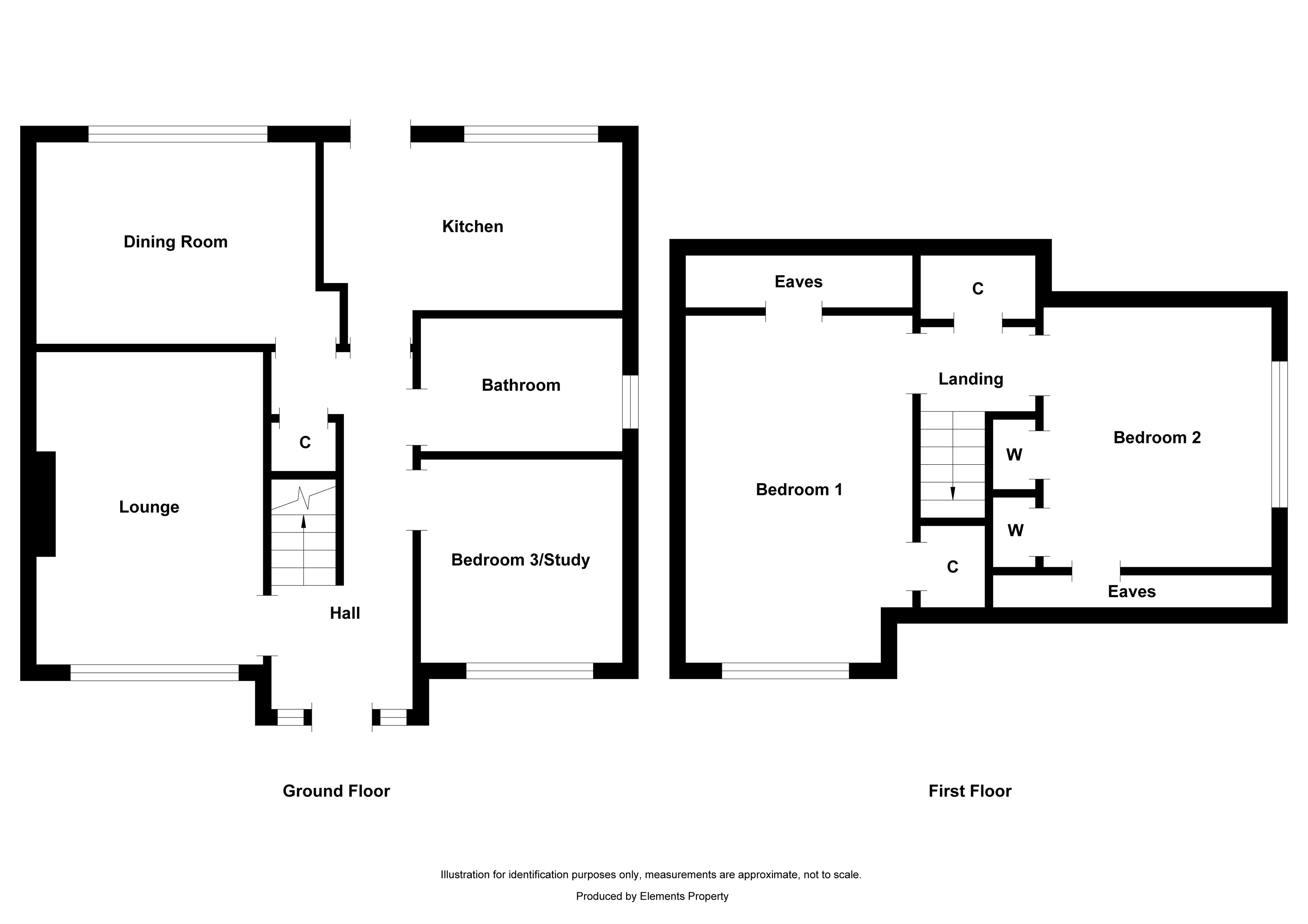14, Templand Crescent, Dalry floorplan
