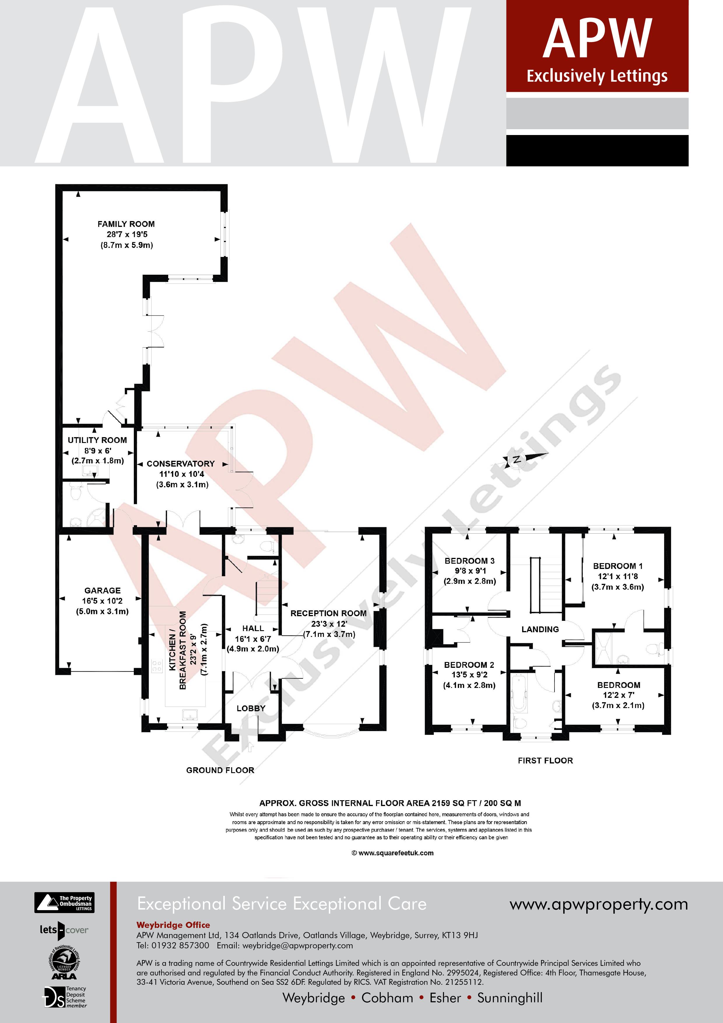 5 Bedrooms Detached house to rent in Pennington Drive, Weybridge KT13