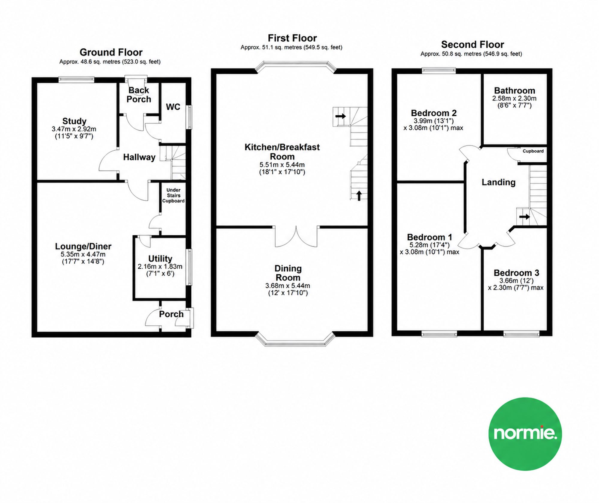 22 Kersal Crag, Salford floorplan